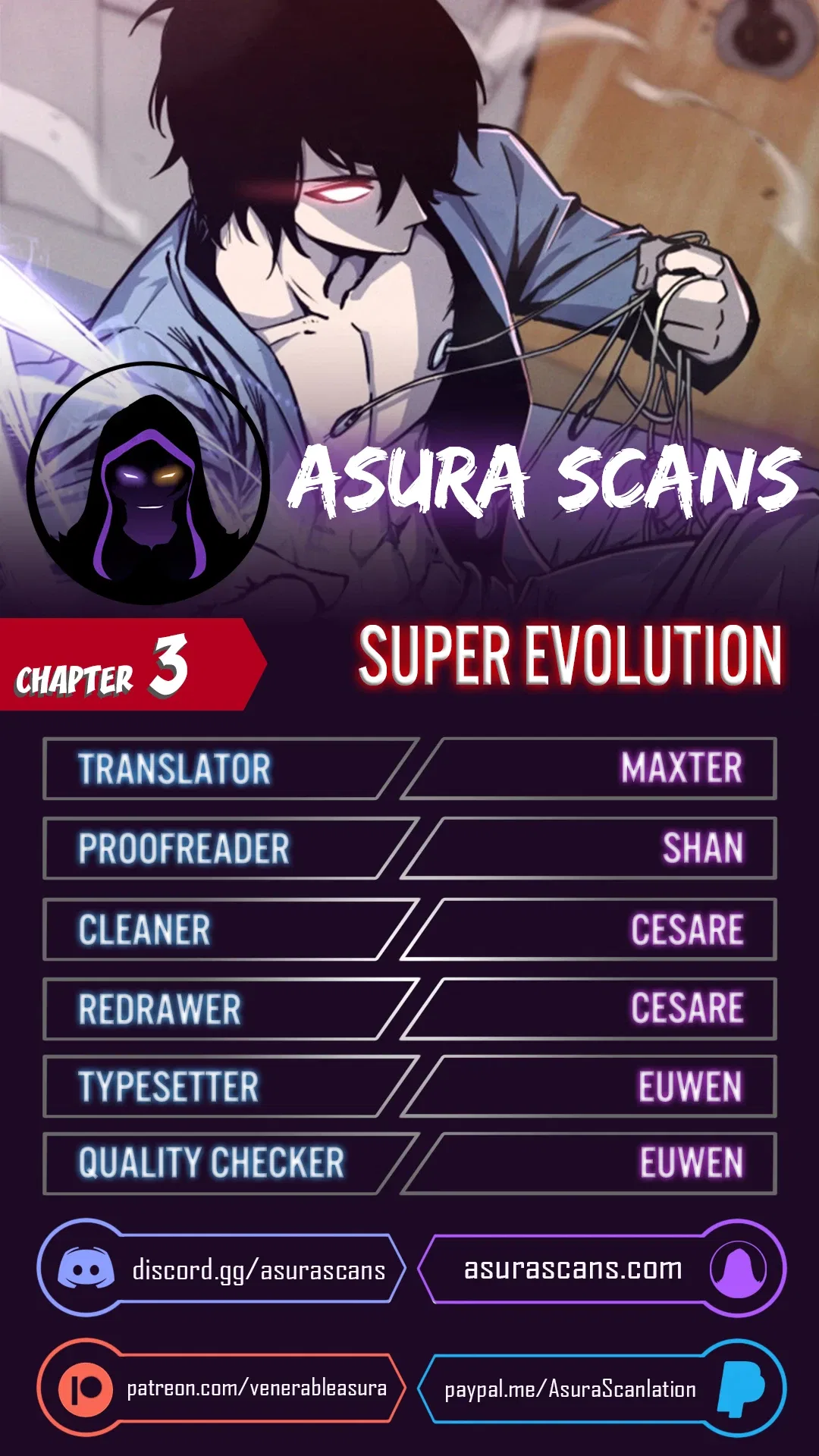 Super Evolution Chapter 3 – Page 1