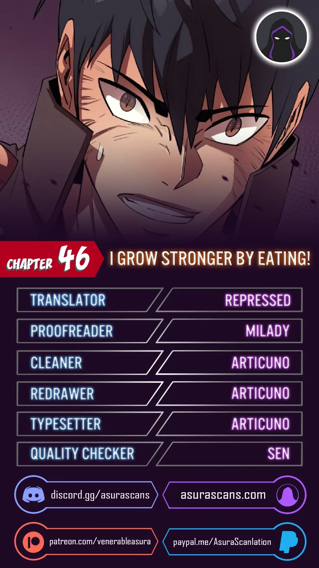 I Grow Stronger By Eating! Chapter 46 – Page 1
