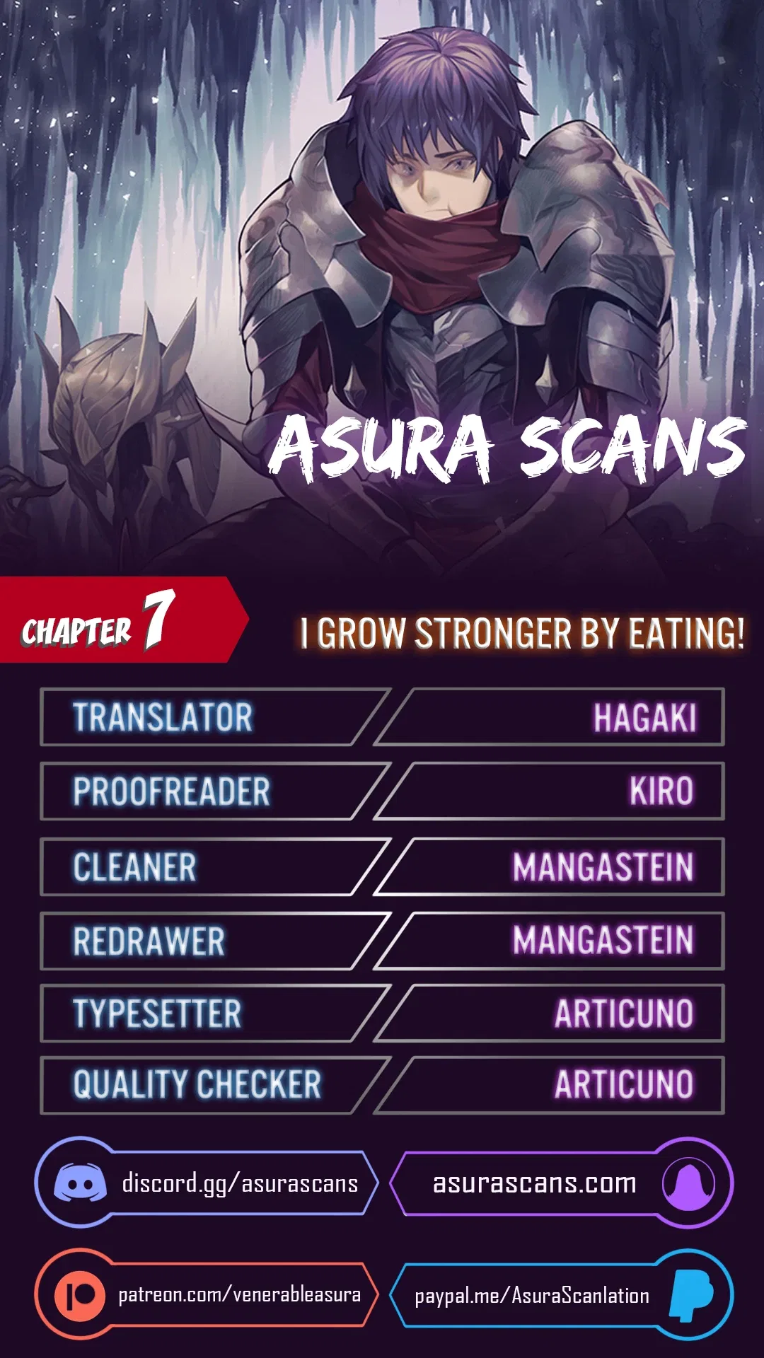 I Grow Stronger By Eating! Chapter 7 – Page 1