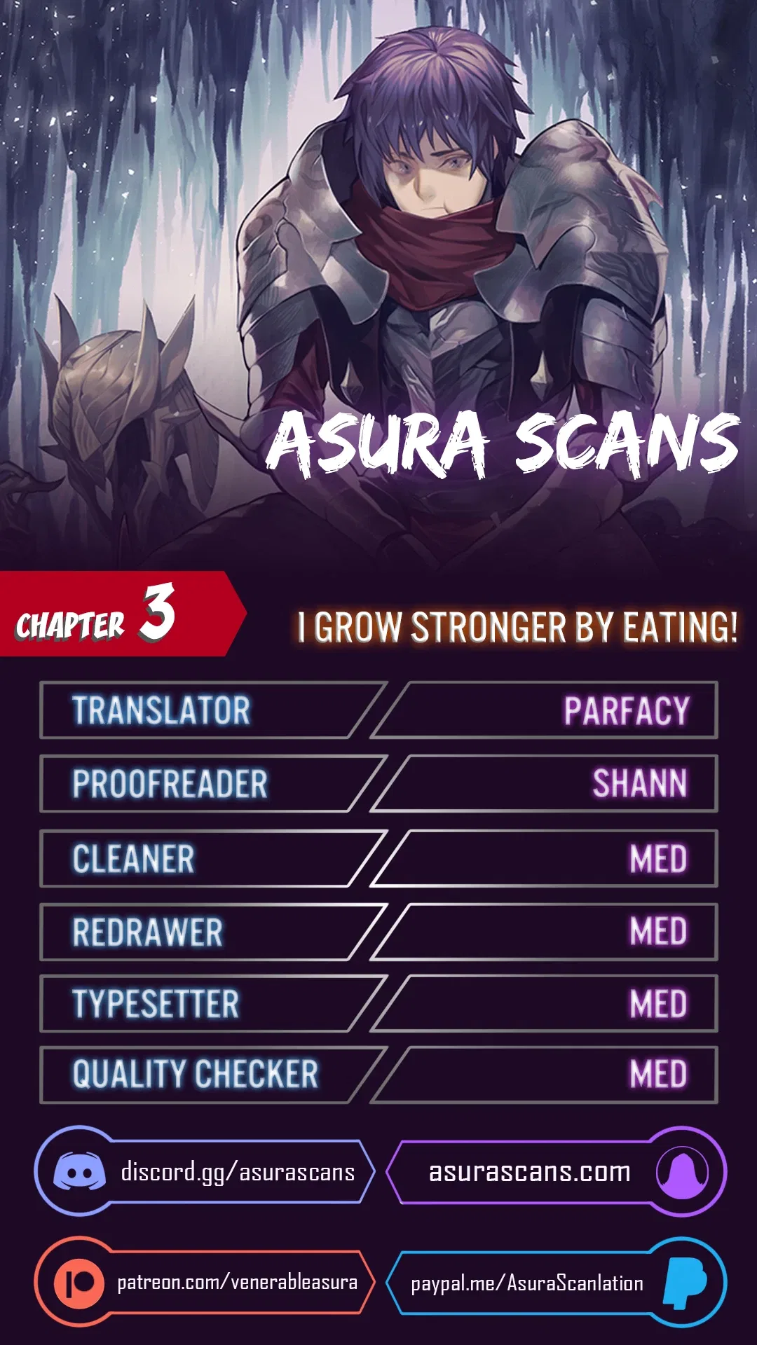 I Grow Stronger By Eating! Chapter 3 – Page 1