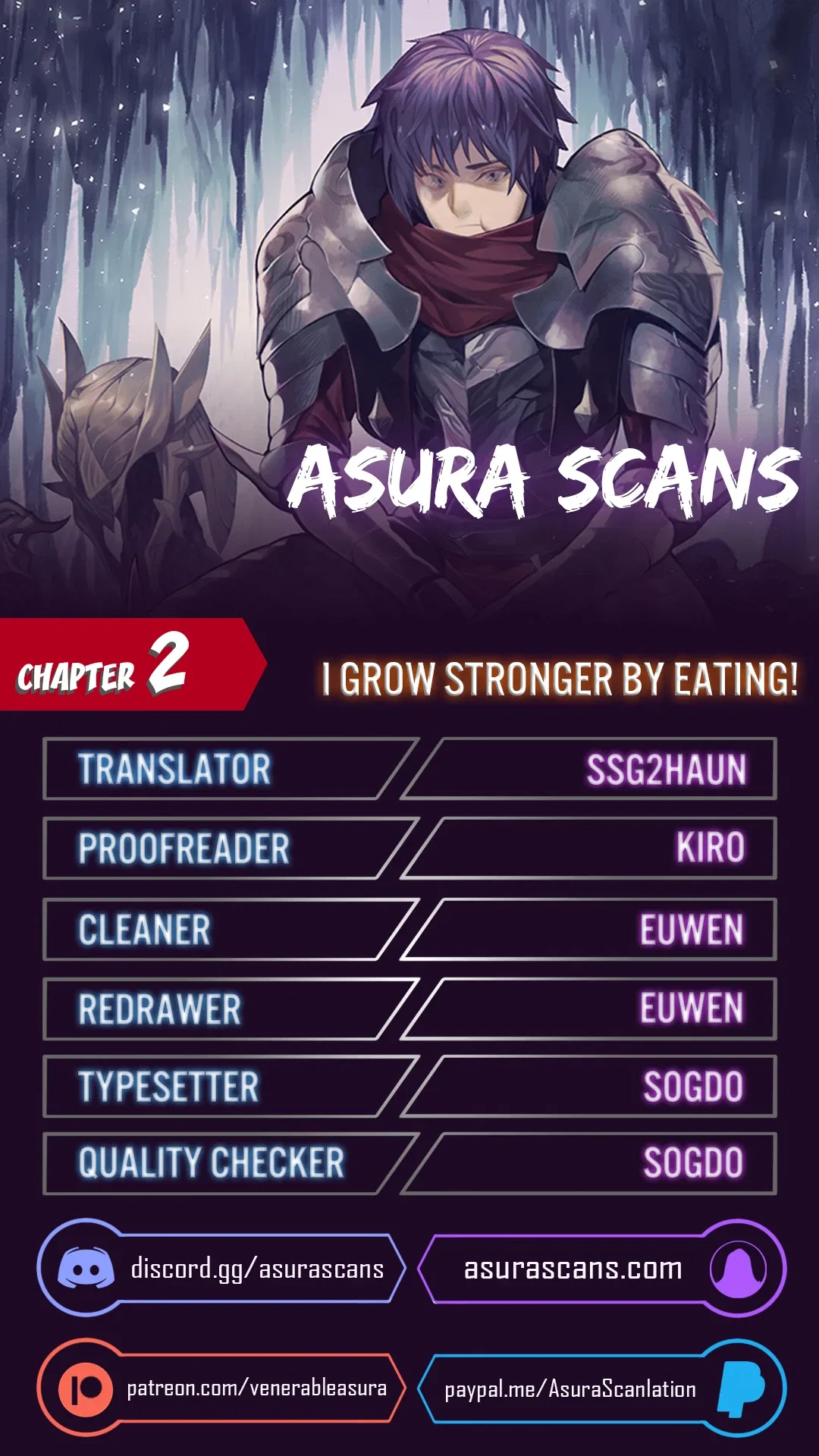 I Grow Stronger By Eating! Chapter 2 – Page 1