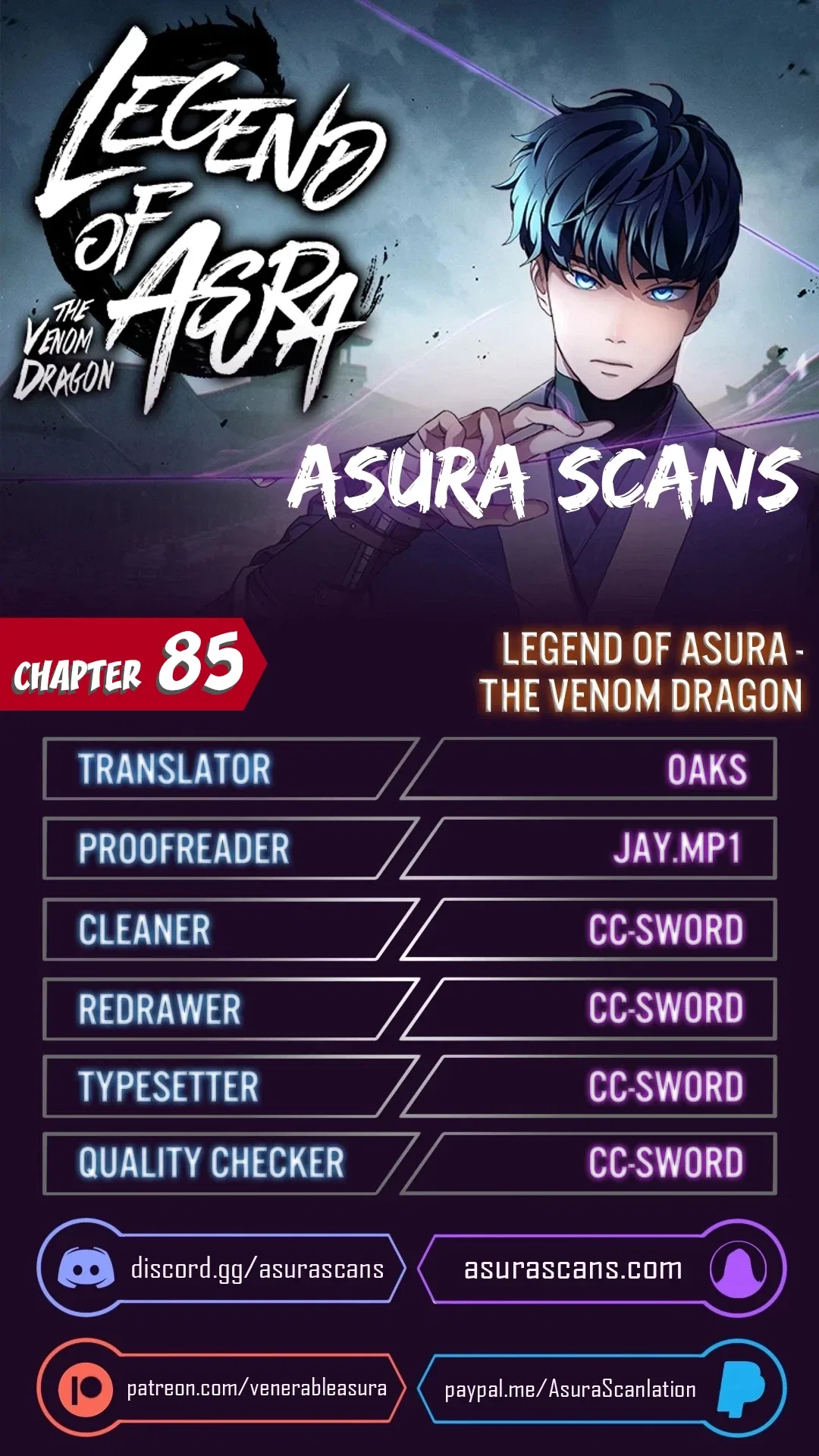 Legend of Asura – The Venom Dragon Chapter 85 – Page 1