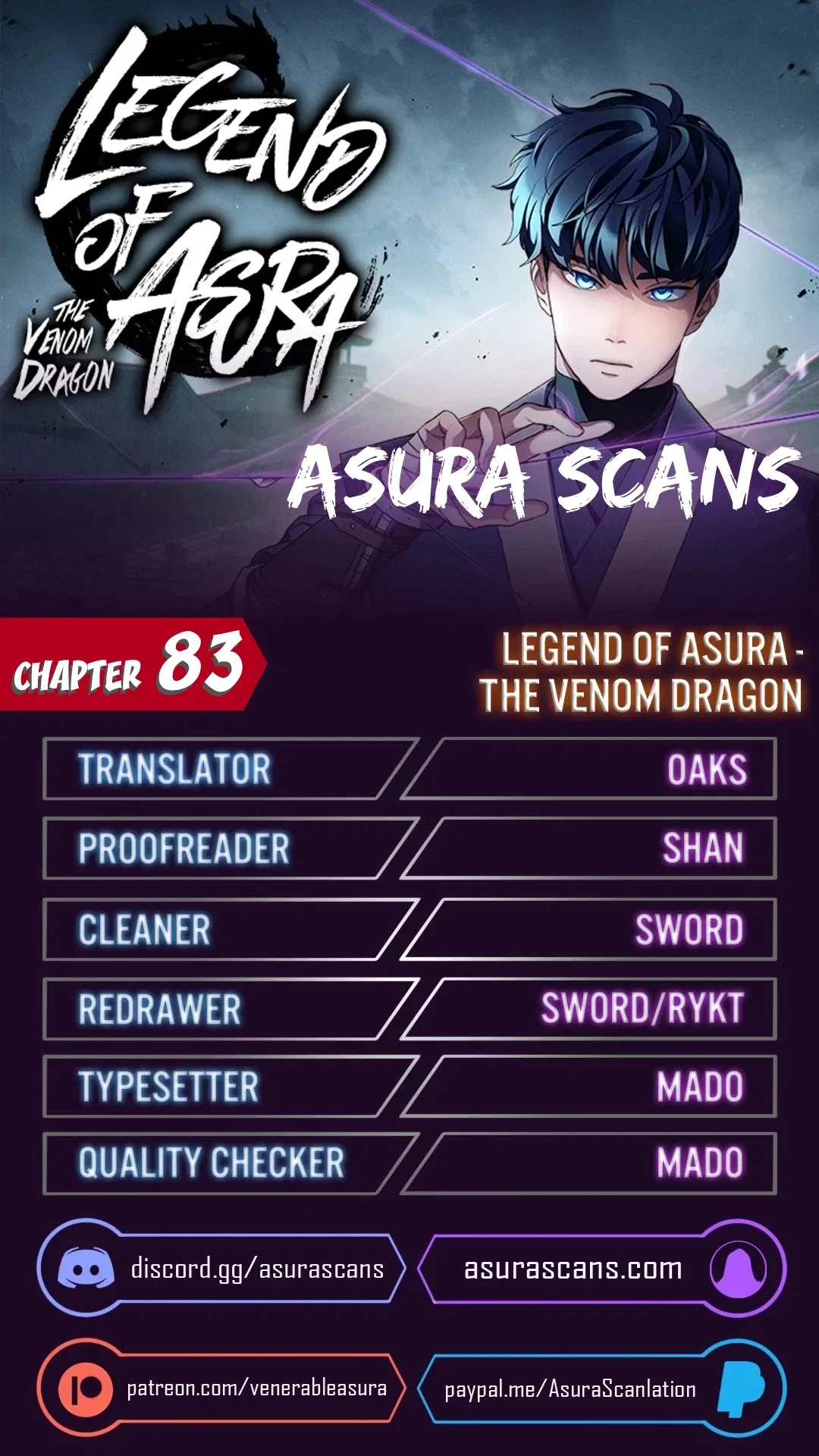 Legend of Asura – The Venom Dragon Chapter 83 – Page 1
