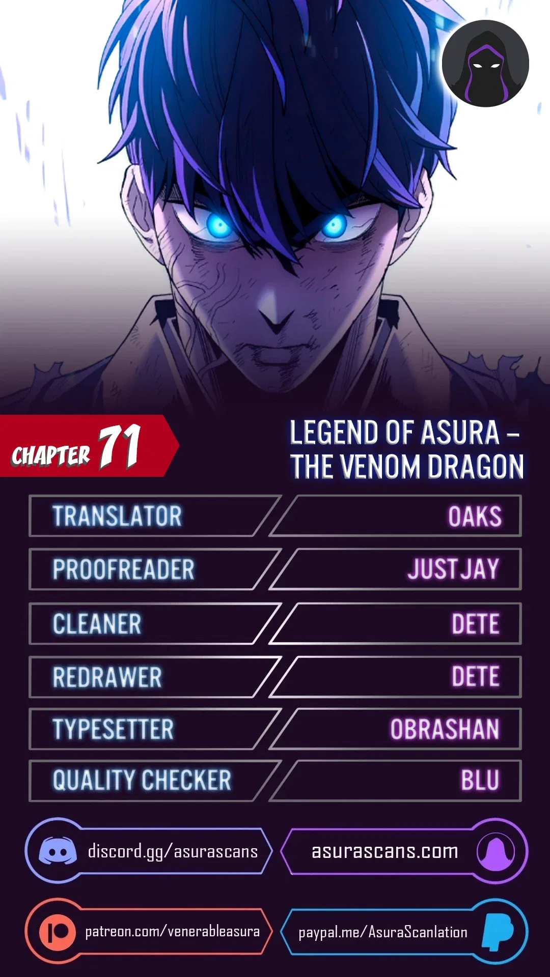 Legend of Asura – The Venom Dragon Chapter 71 – Page 1