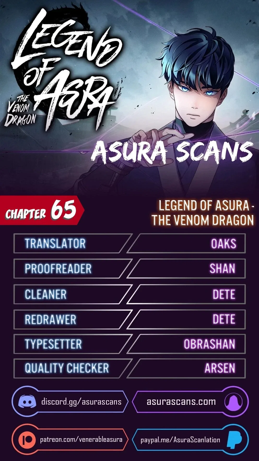 Legend of Asura – The Venom Dragon Chapter 65 – Page 1
