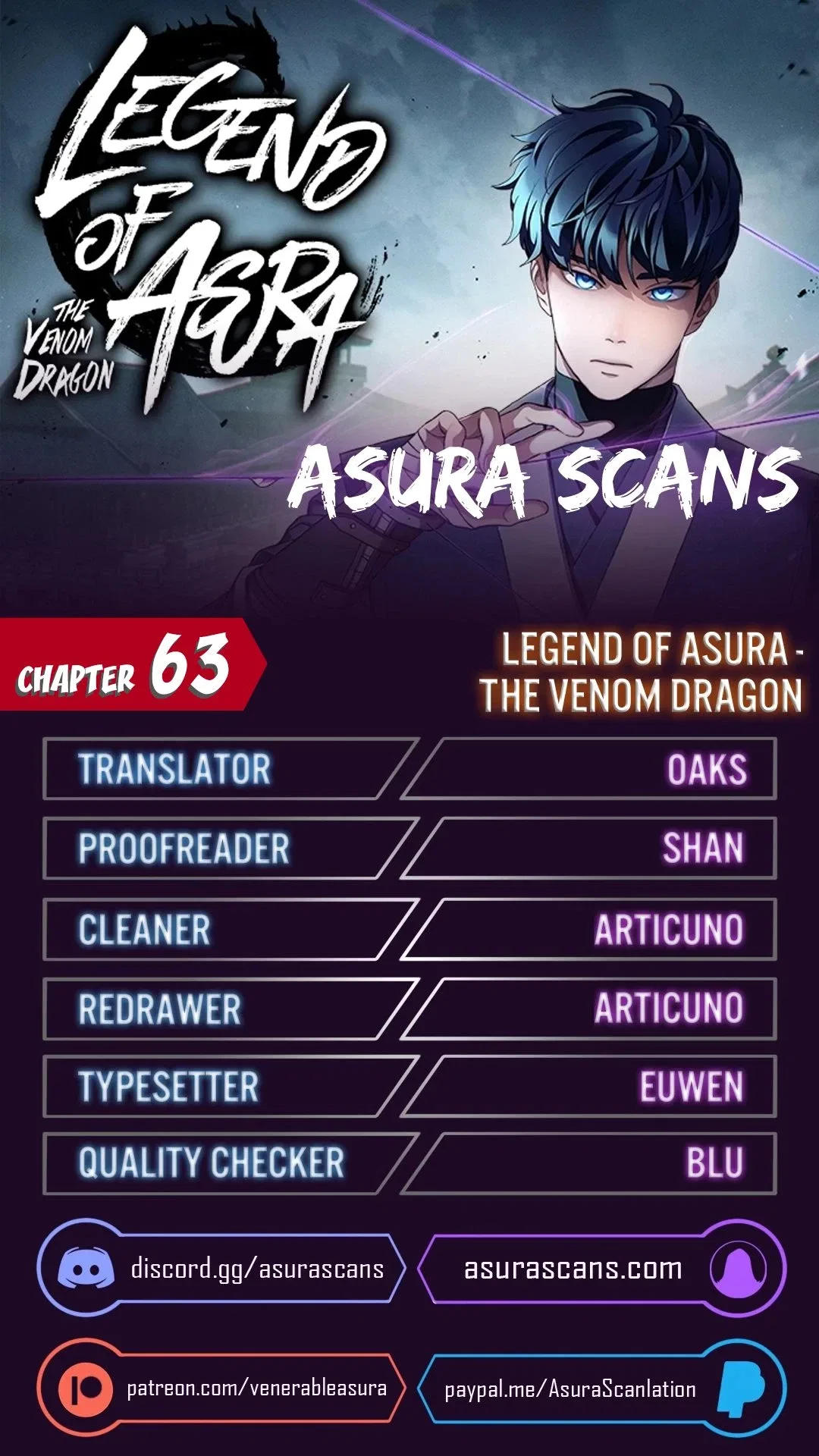 Legend of Asura – The Venom Dragon Chapter 63 – Page 1