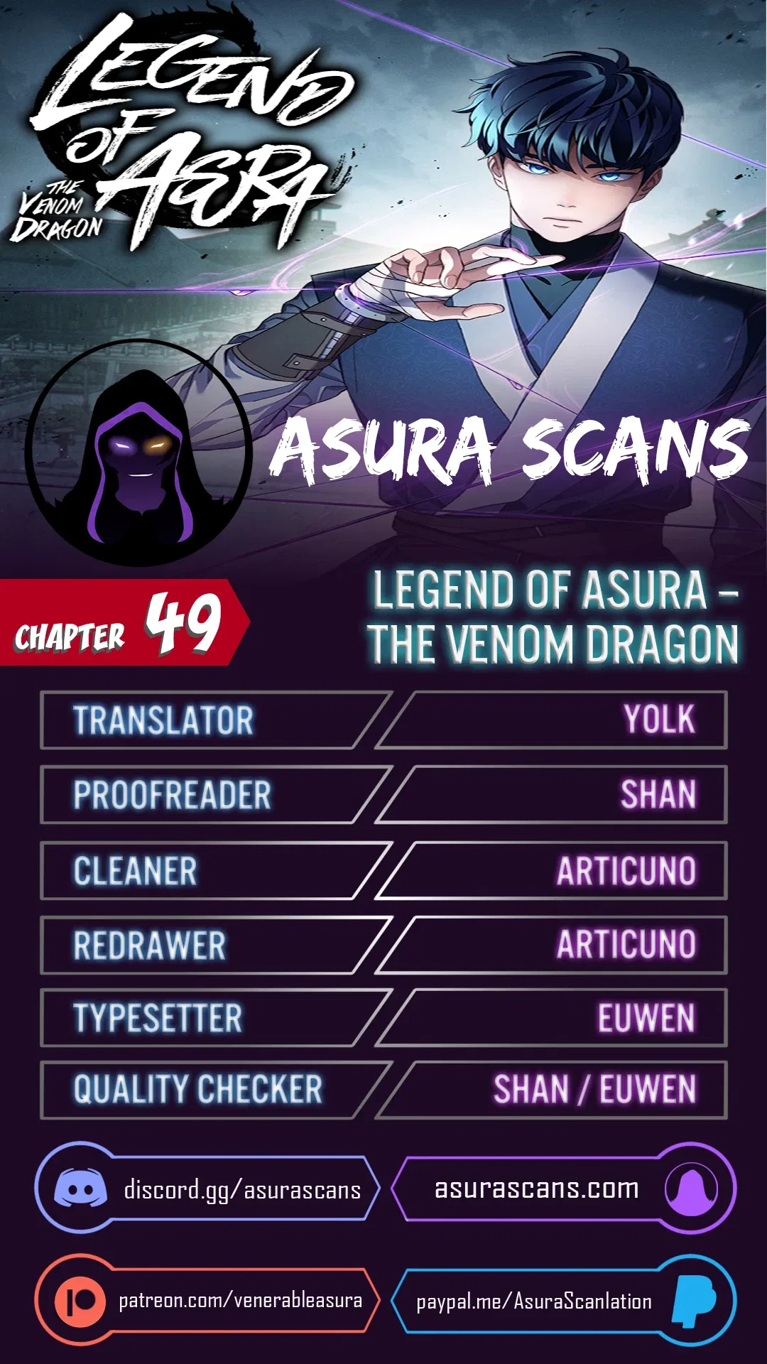Legend of Asura – The Venom Dragon Chapter 49 – Page 1