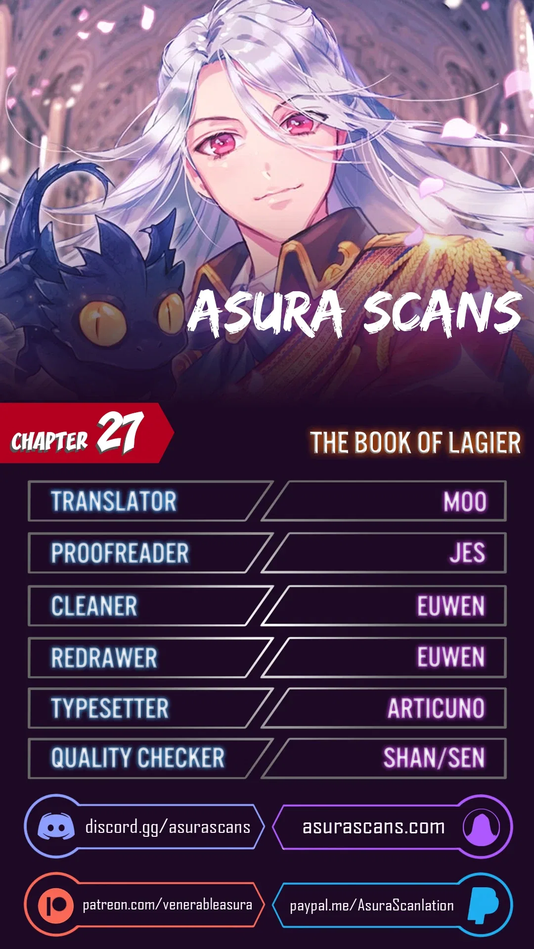 The Book of Lagier Chapter 27 – Page 1