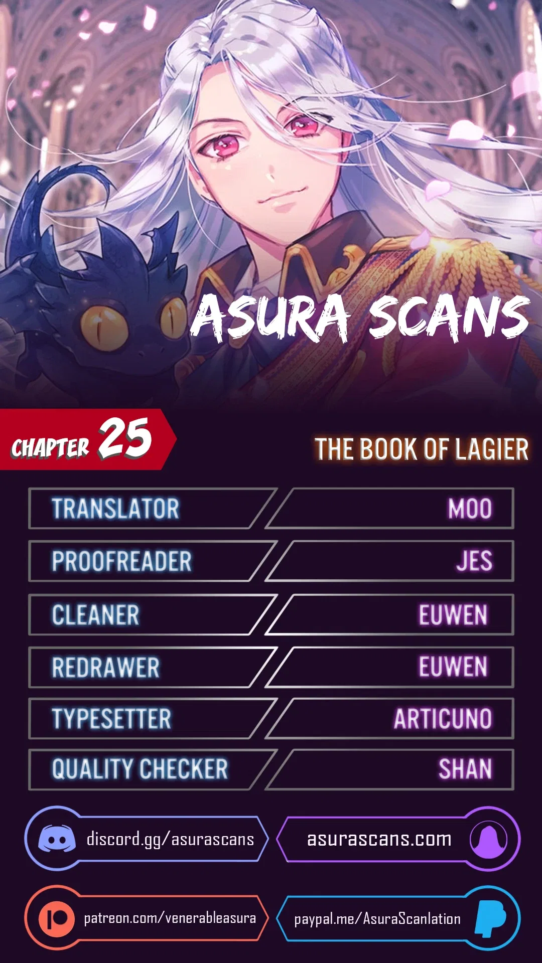The Book of Lagier Chapter 25 – Page 1