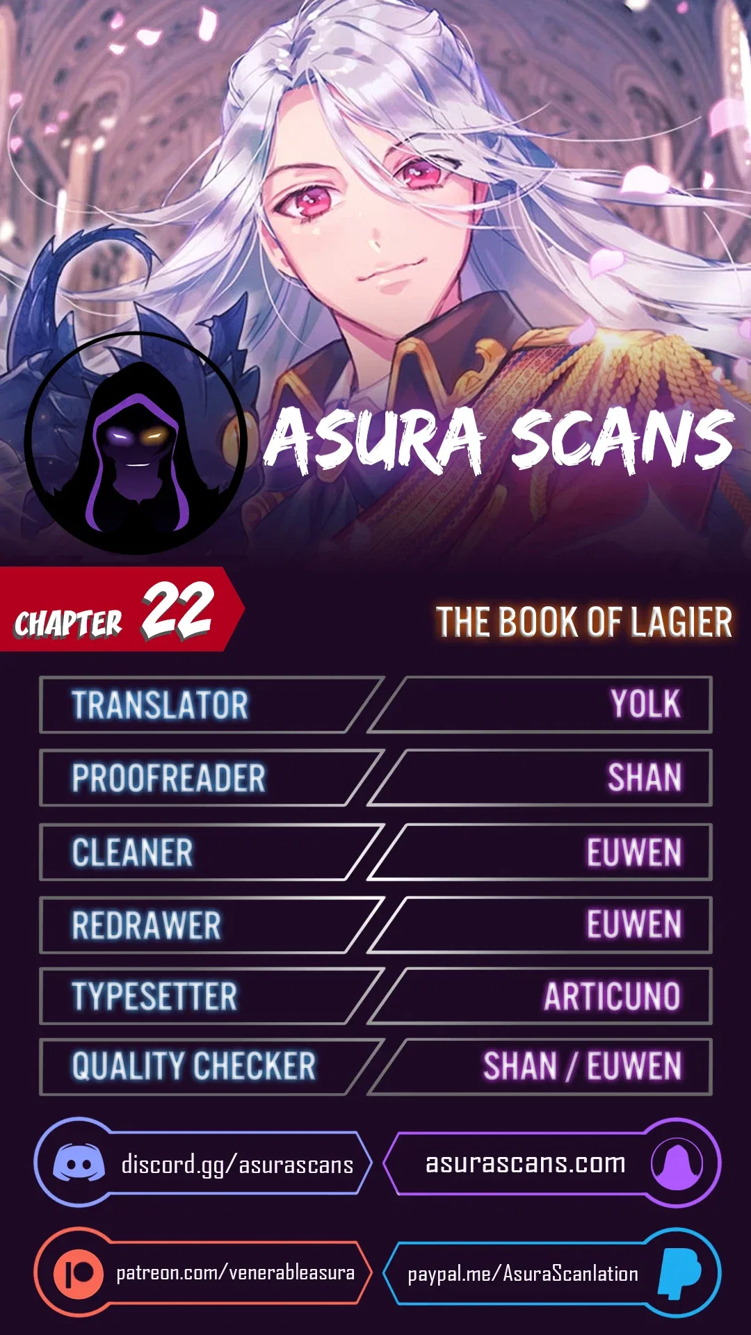 The Book of Lagier Chapter 22 – Page 1