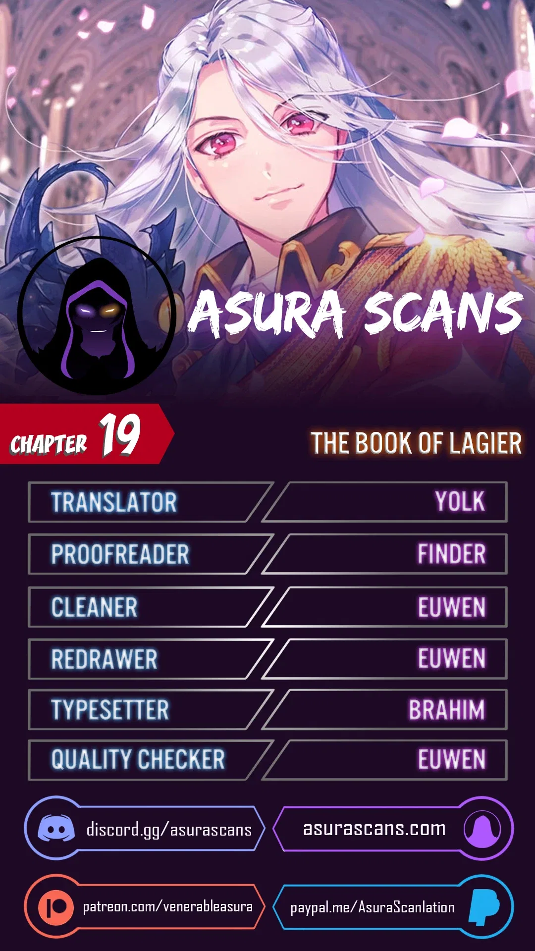 The Book of Lagier Chapter 19 – Page 1
