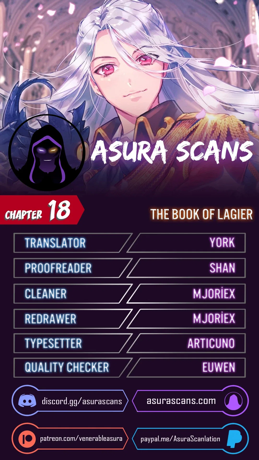 The Book of Lagier Chapter 18 – Page 1