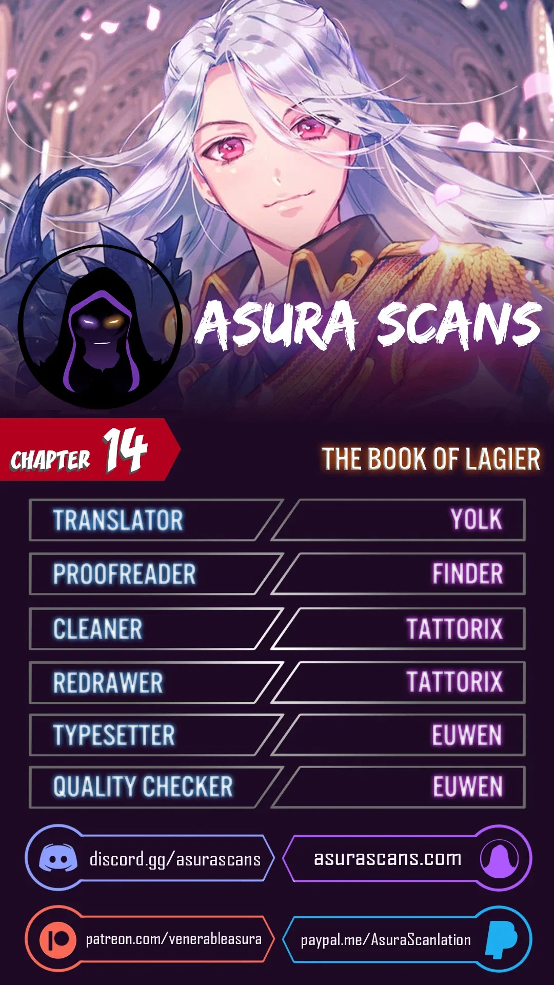 The Book of Lagier Chapter 14 – Page 1
