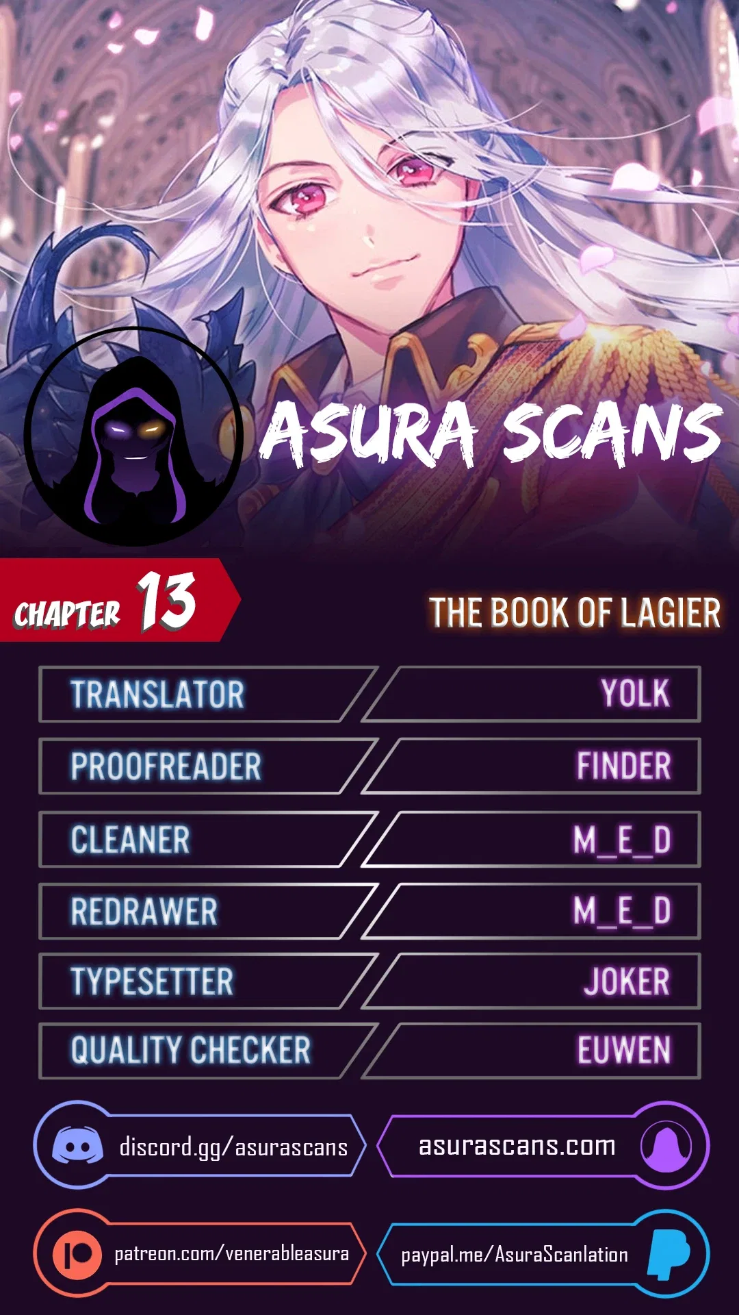The Book of Lagier Chapter 13 – Page 1
