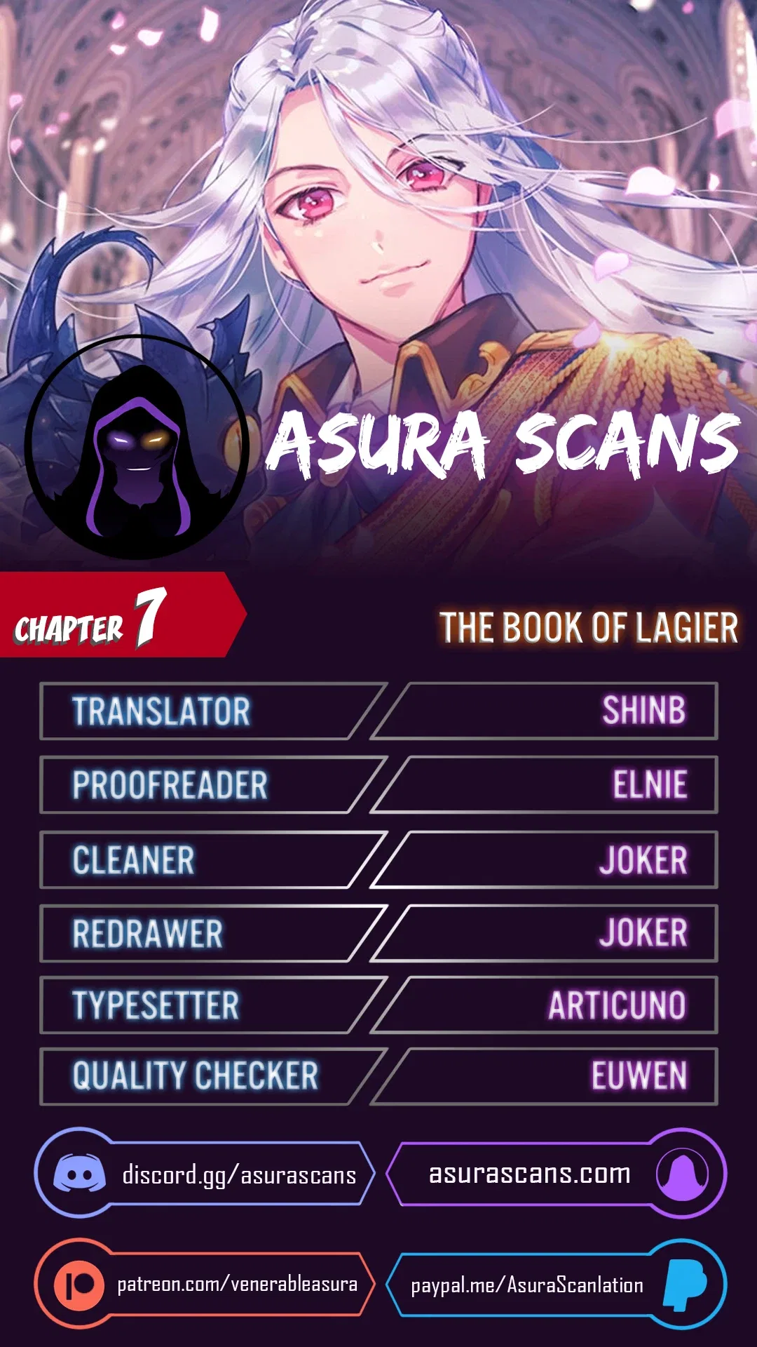 The Book of Lagier Chapter 7 – Page 1