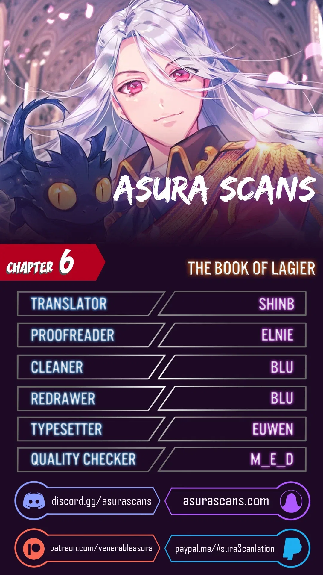 The Book of Lagier Chapter 6 – Page 1