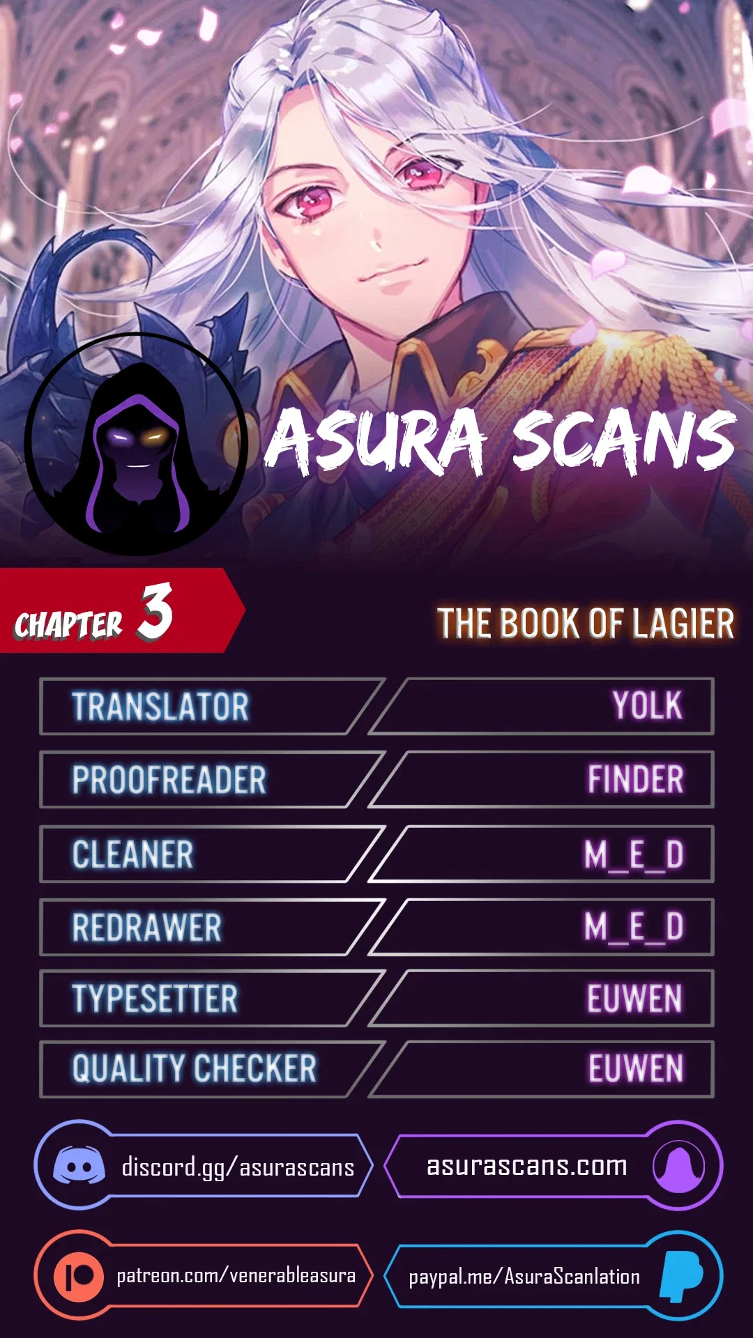 The Book of Lagier Chapter 3 – Page 1
