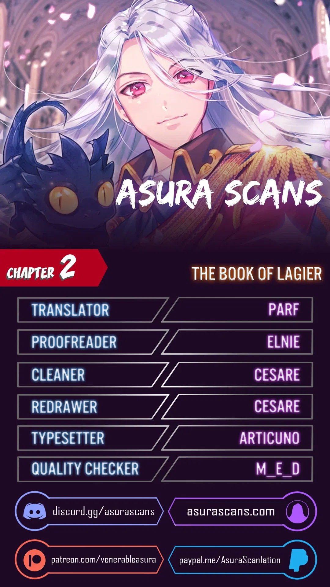 The Book of Lagier Chapter 2 – Page 1
