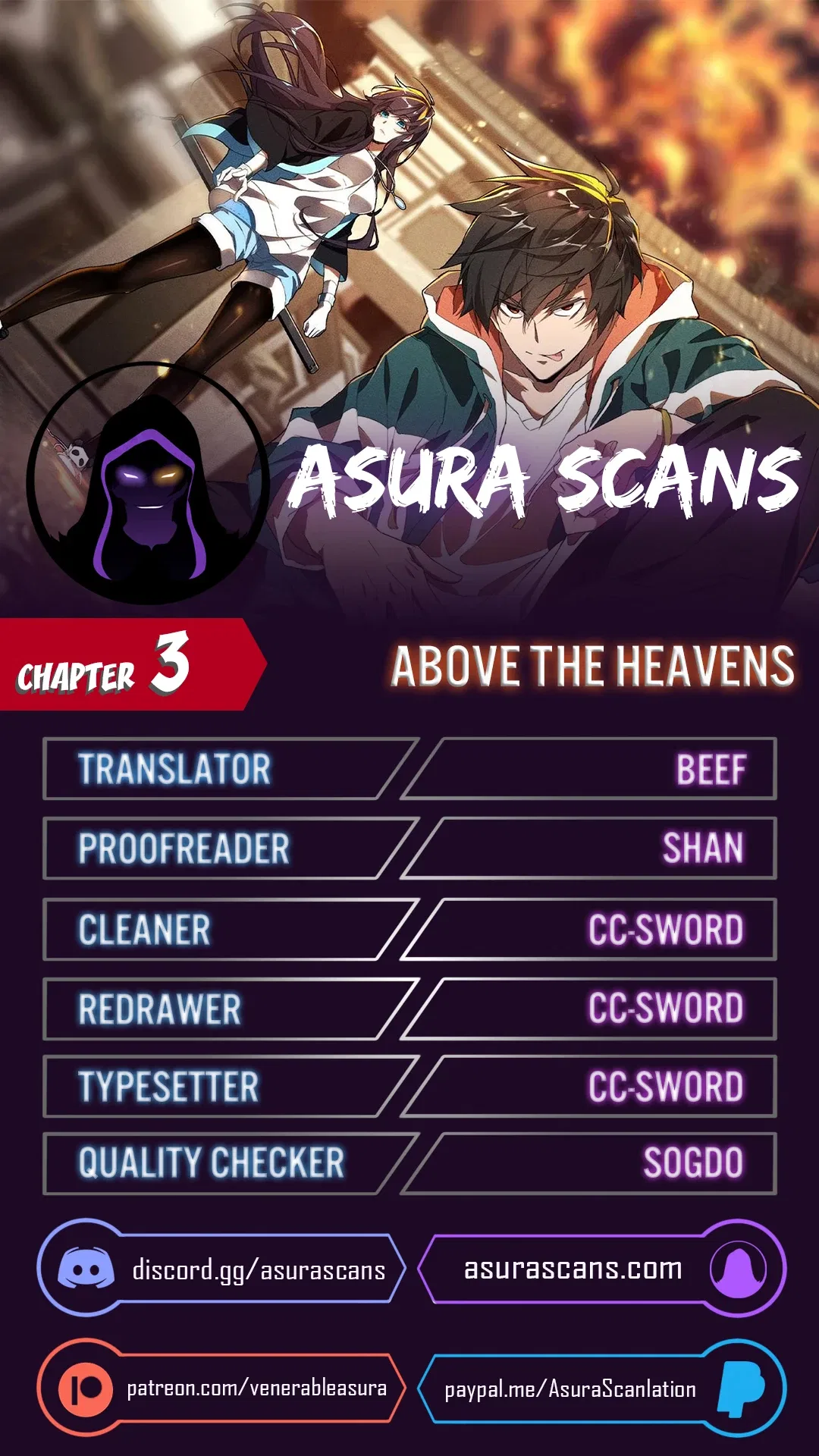 Above the Heavens Chapter 3 – Page 1