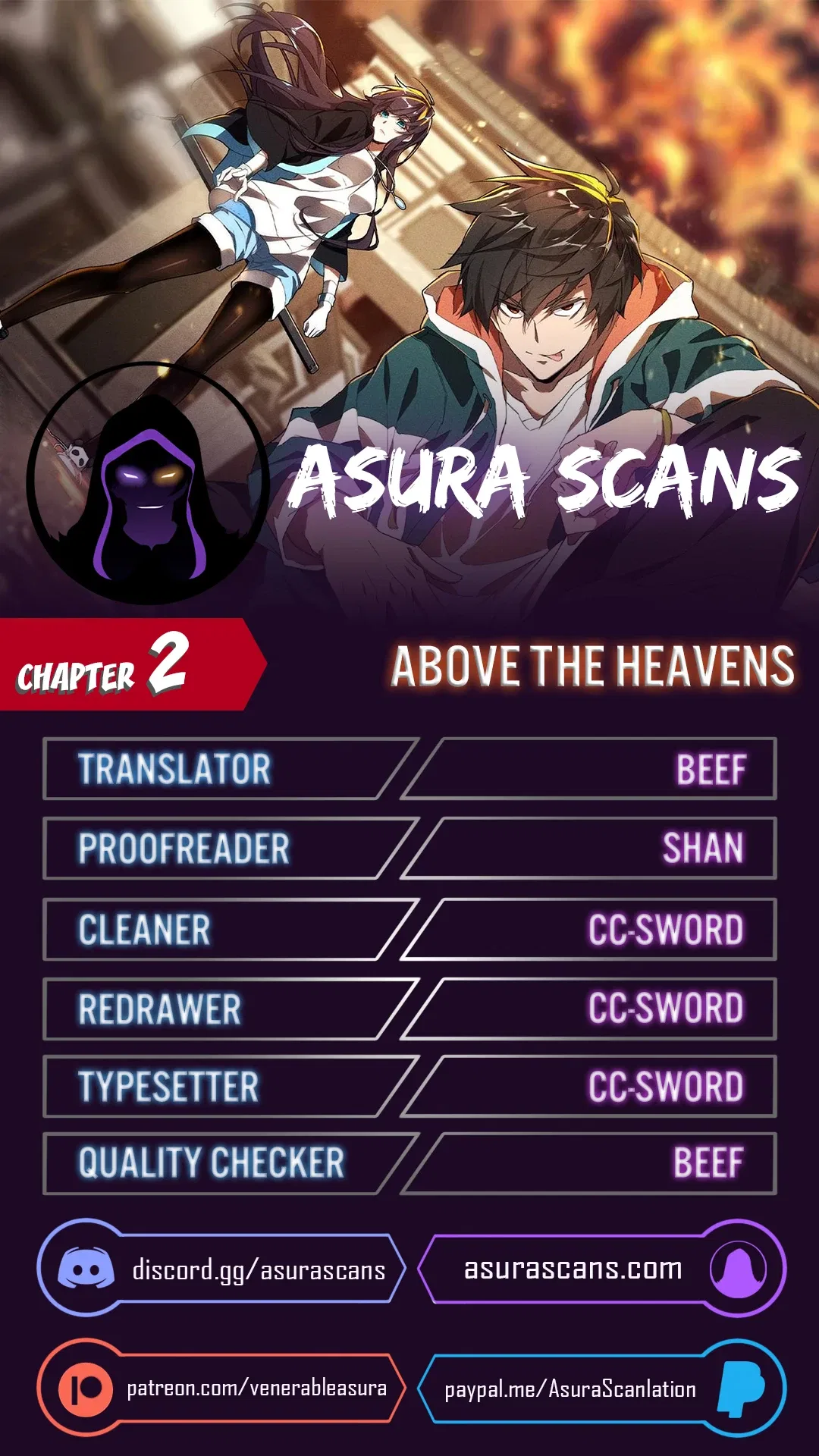 Above the Heavens Chapter 2 – Page 1