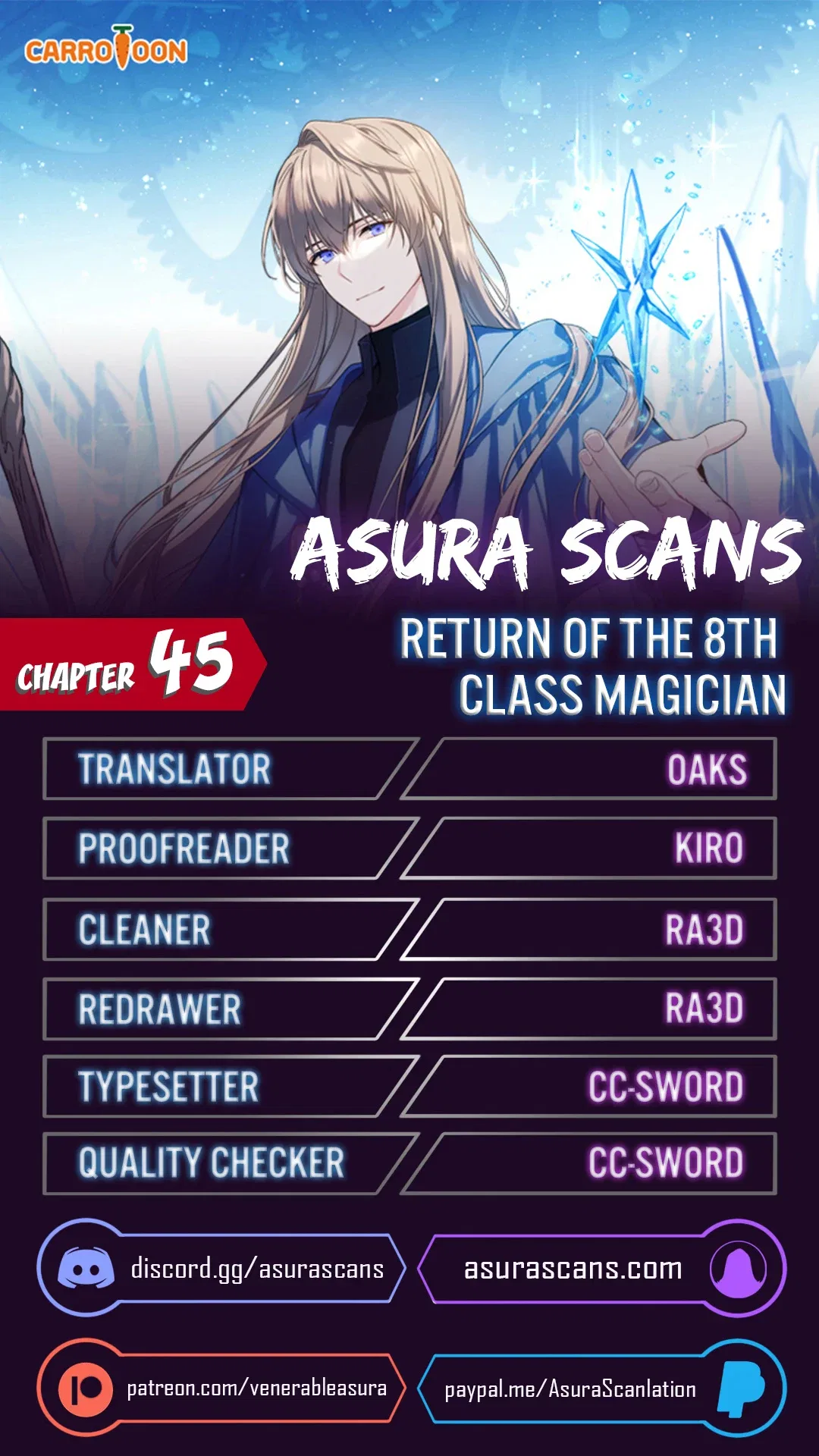 Return of the 8th Class Magician Chapter 45 – Page 1