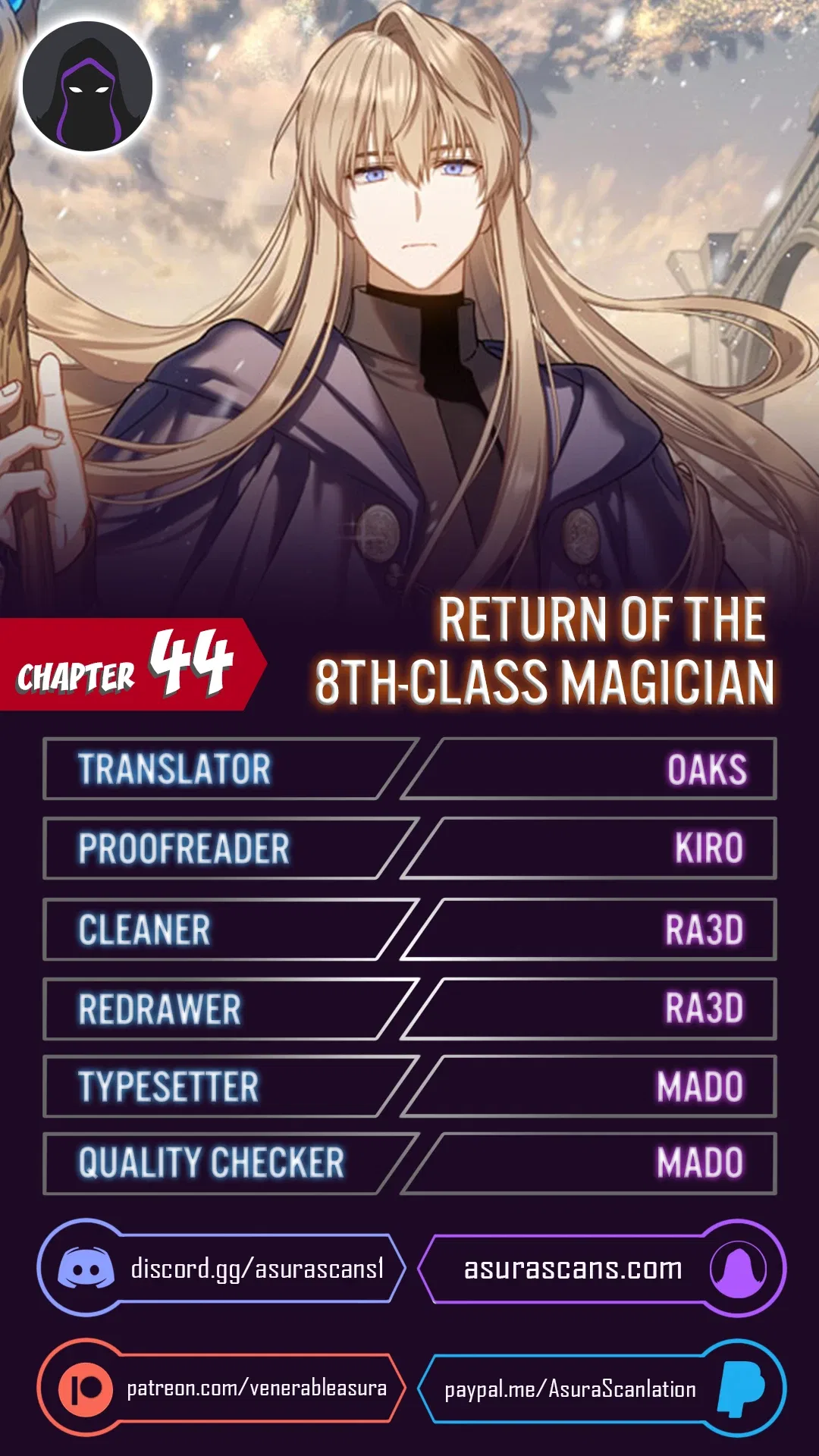 Return of the 8th Class Magician Chapter 44 – Page 1