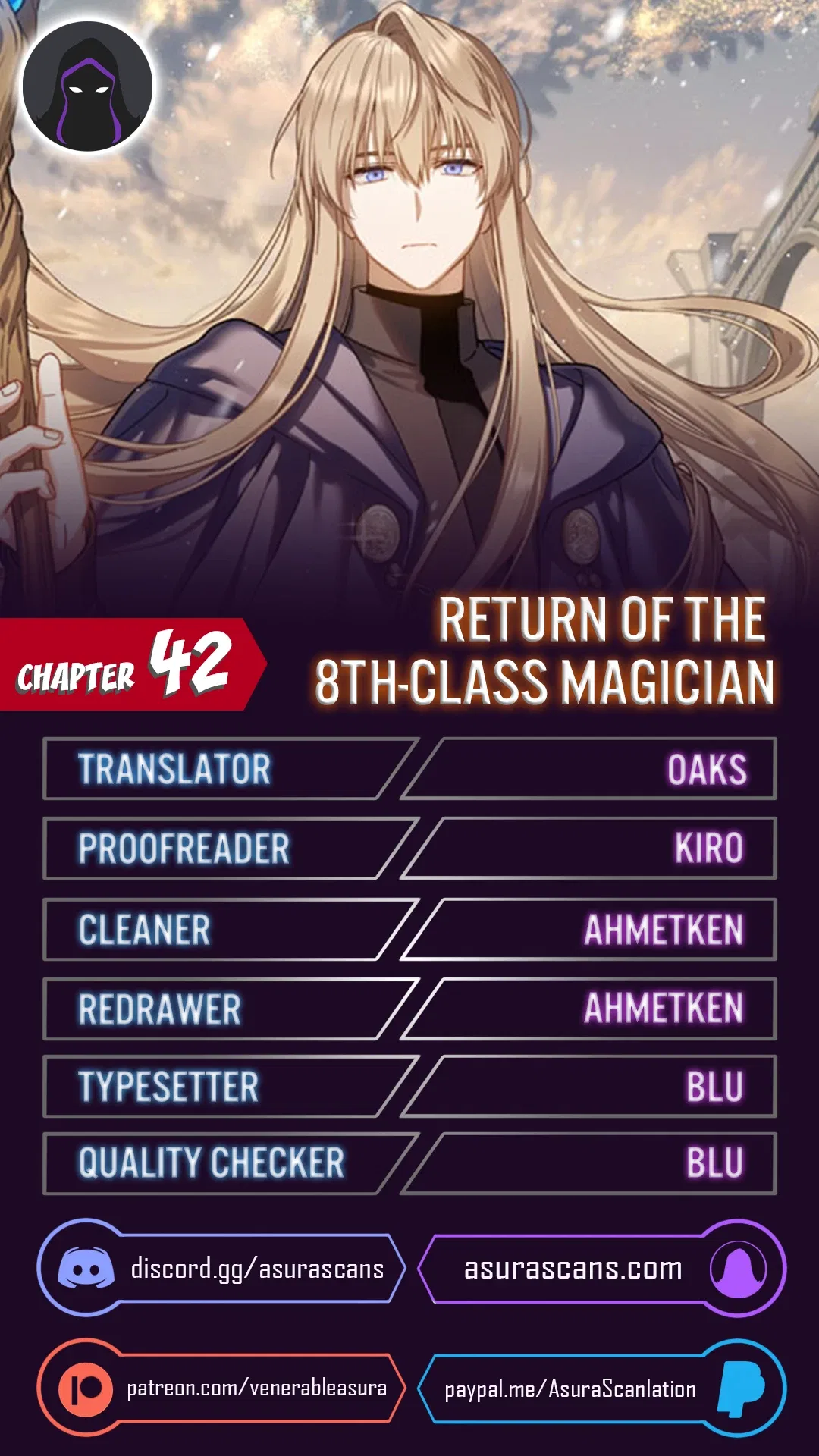 Return of the 8th Class Magician Chapter 42 – Page 1