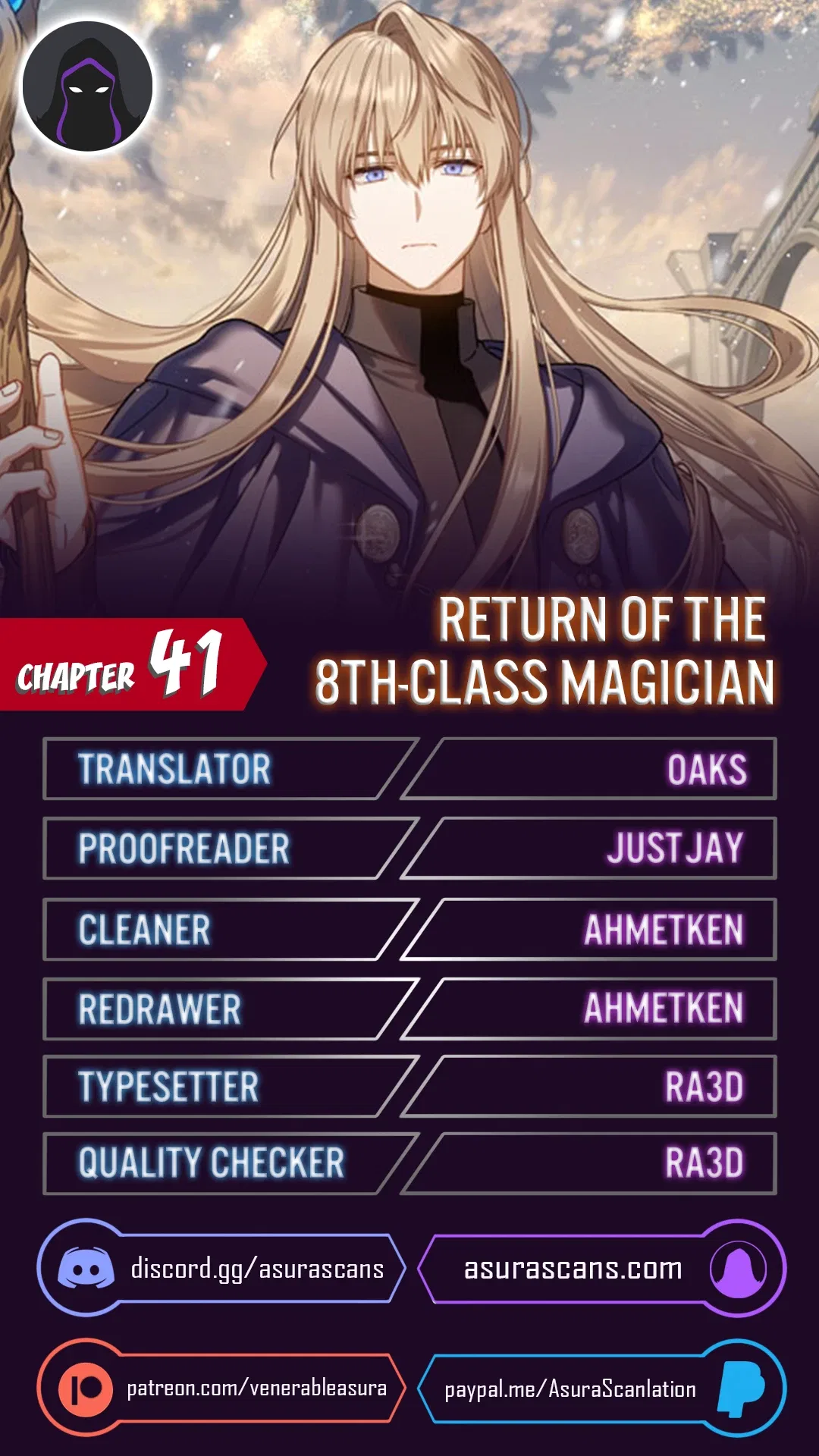 Return of the 8th Class Magician Chapter 41 – Page 1