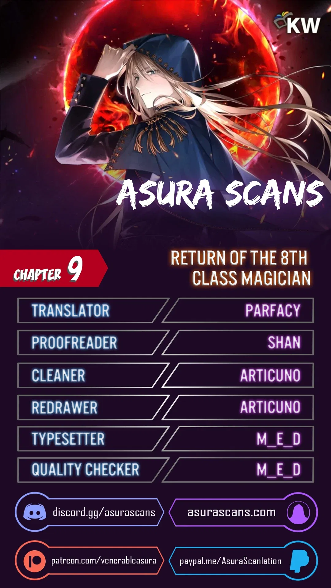 Return of the 8th Class Magician Chapter 9 – Page 1