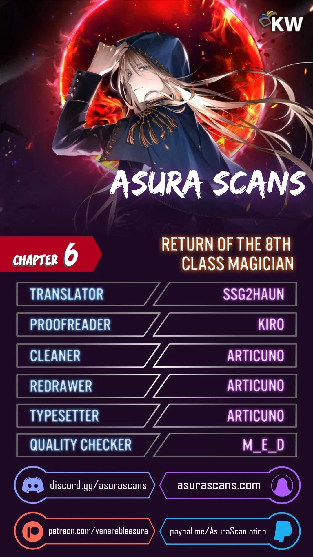 Return of the 8th Class Magician Chapter 6 – Page 1