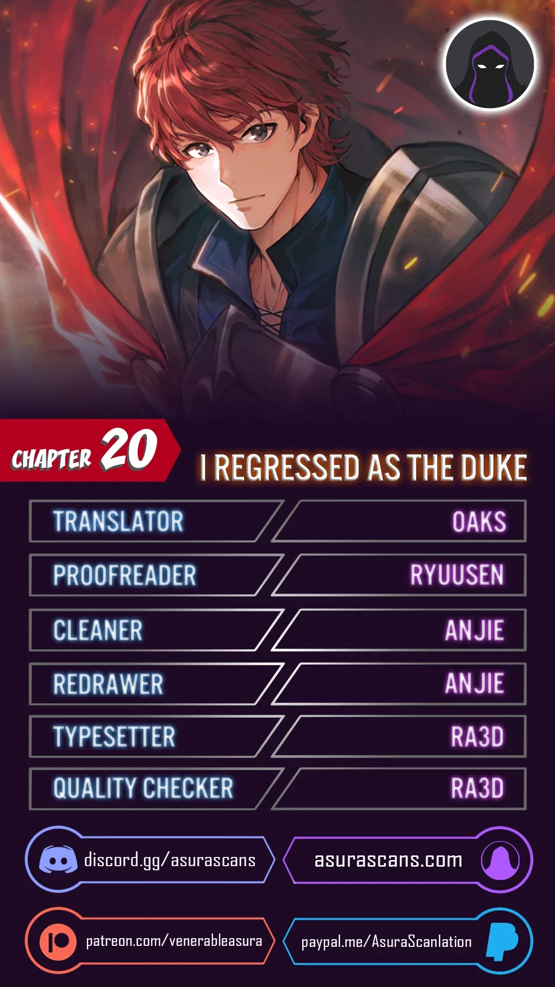 I Regressed As The Duke Chapter 20 – Page 1