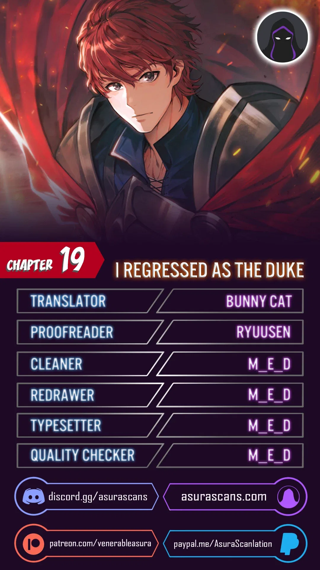 I Regressed As The Duke Chapter 19 – Page 1
