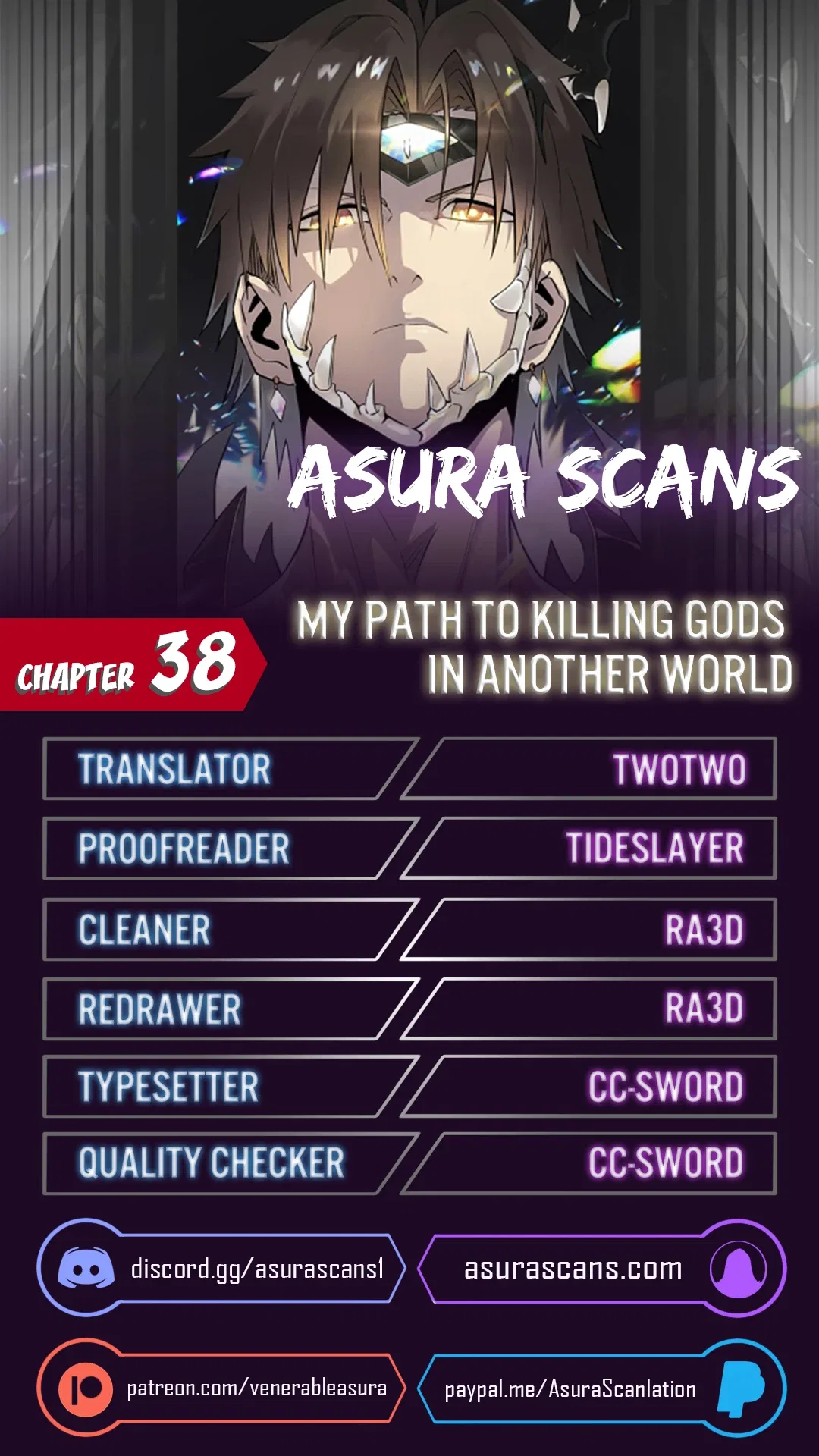 My Path to Killing Gods in Another World Chapter 38 – Page 1
