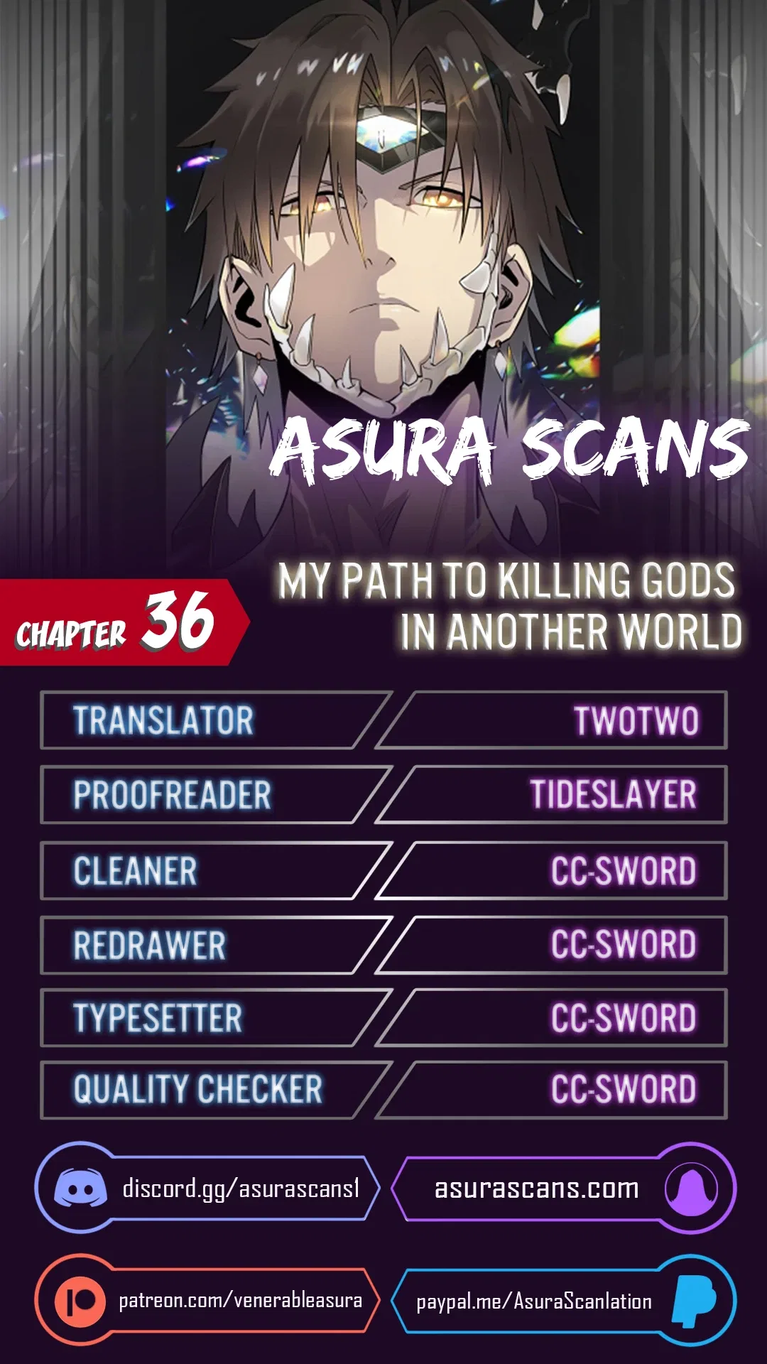 My Path to Killing Gods in Another World Chapter 36 – Page 1