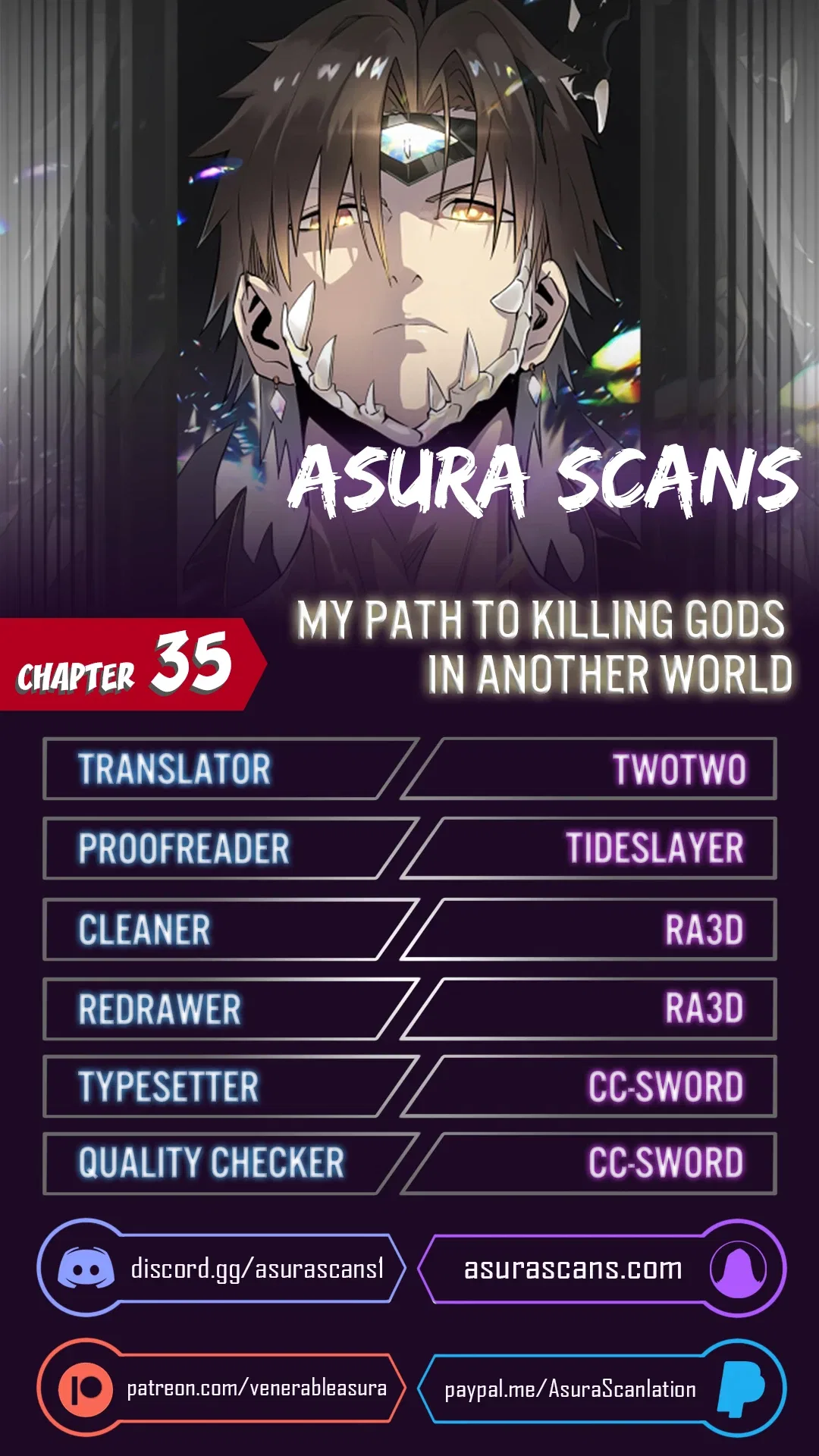 My Path to Killing Gods in Another World Chapter 35 – Page 1