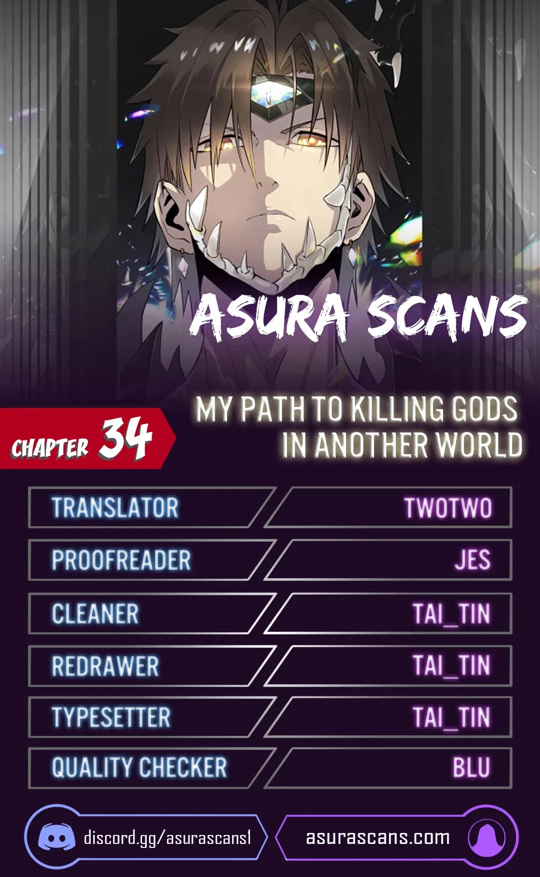 My Path to Killing Gods in Another World Chapter 34 – Page 1