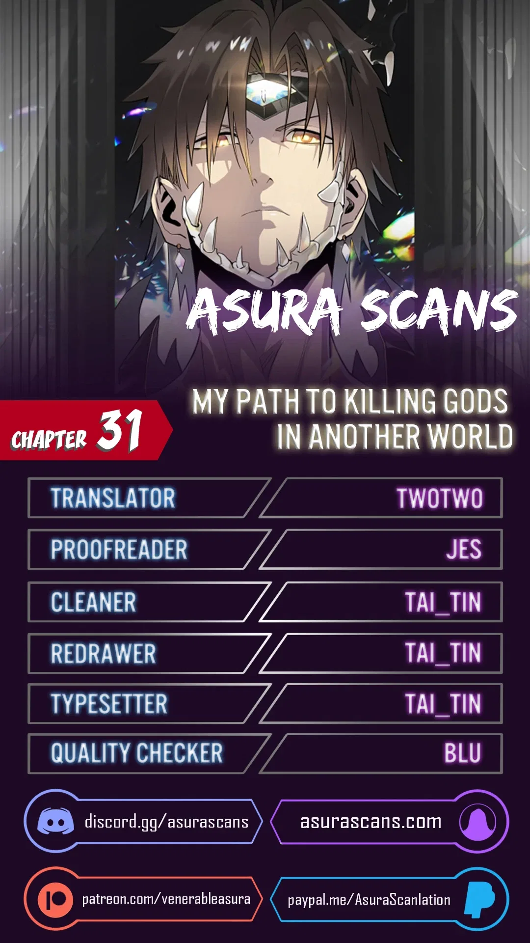 My Path to Killing Gods in Another World Chapter 31 – Page 1