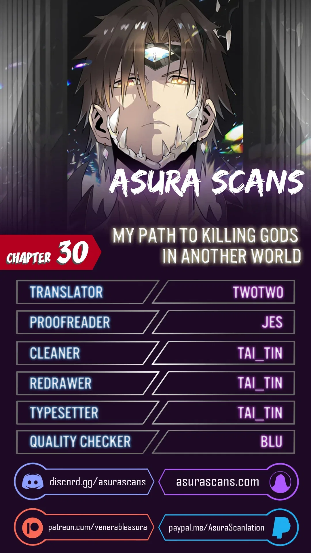 My Path to Killing Gods in Another World Chapter 30 – Page 1