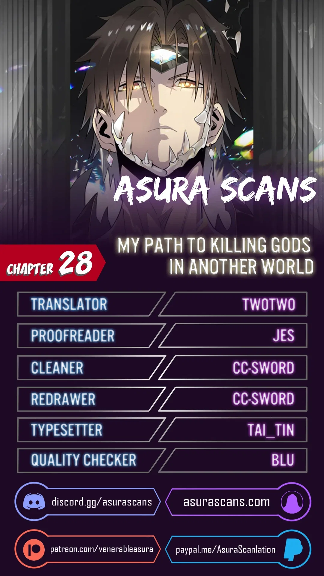 My Path to Killing Gods in Another World Chapter 28 – Page 1
