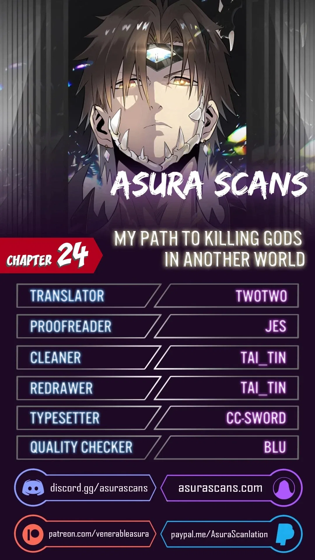 My Path to Killing Gods in Another World Chapter 24 – Page 1