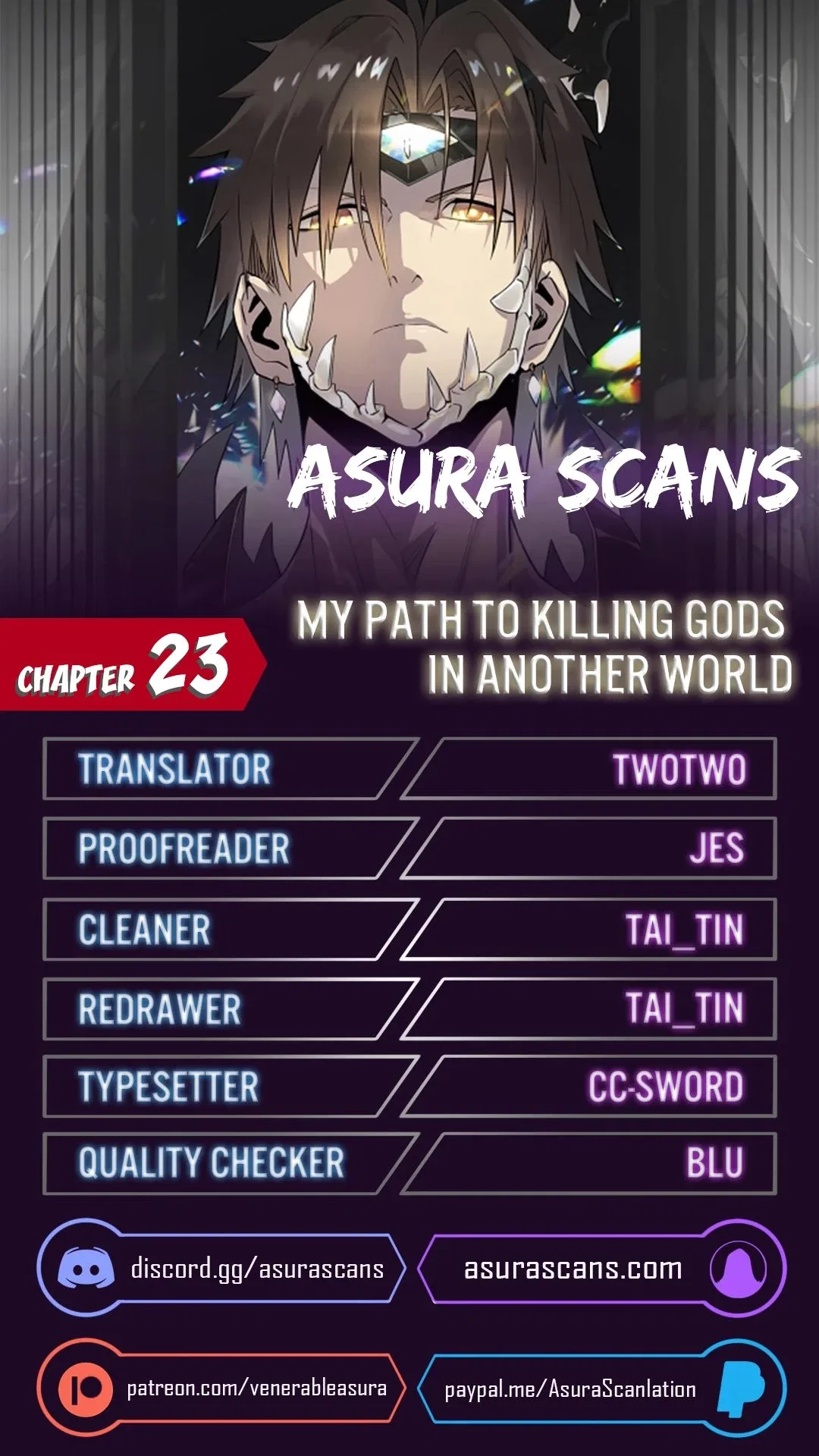 My Path to Killing Gods in Another World Chapter 23 – Page 1