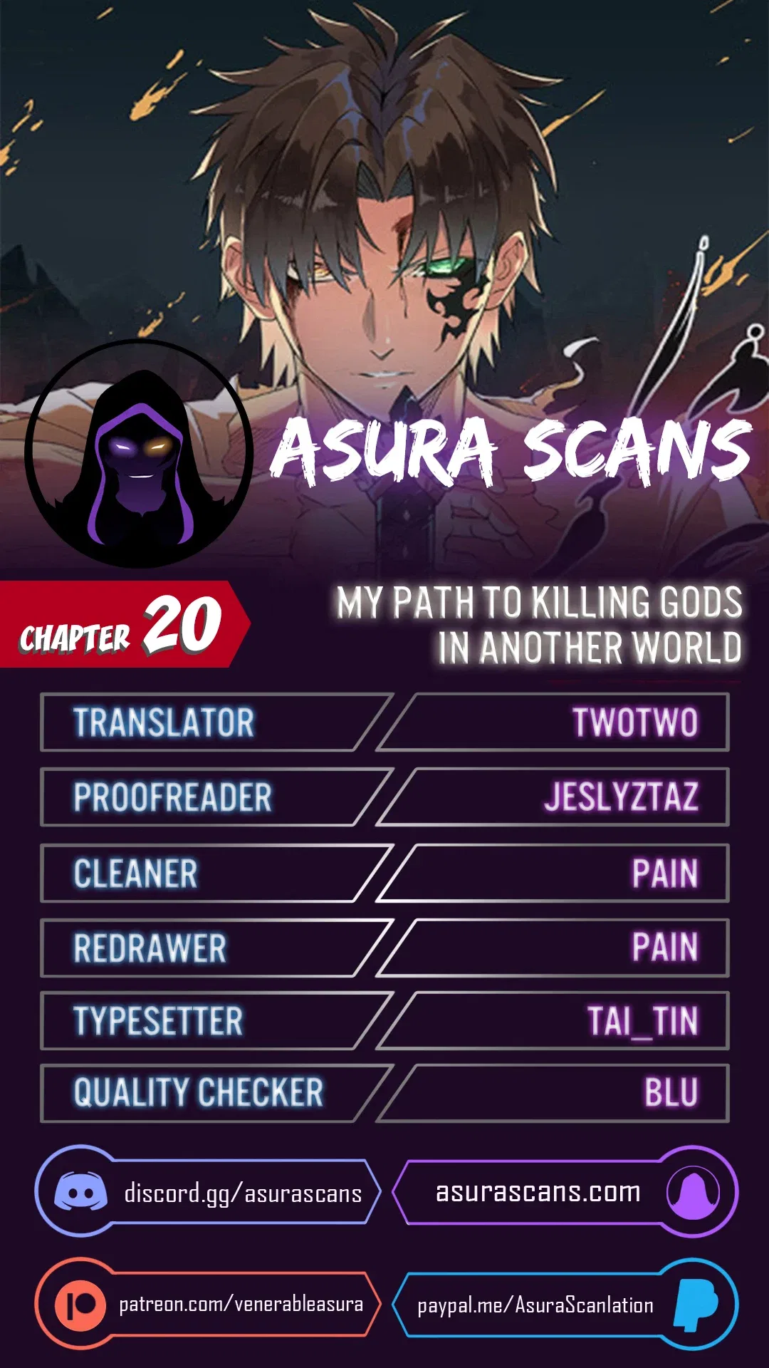 My Path to Killing Gods in Another World Chapter 20 – Page 1