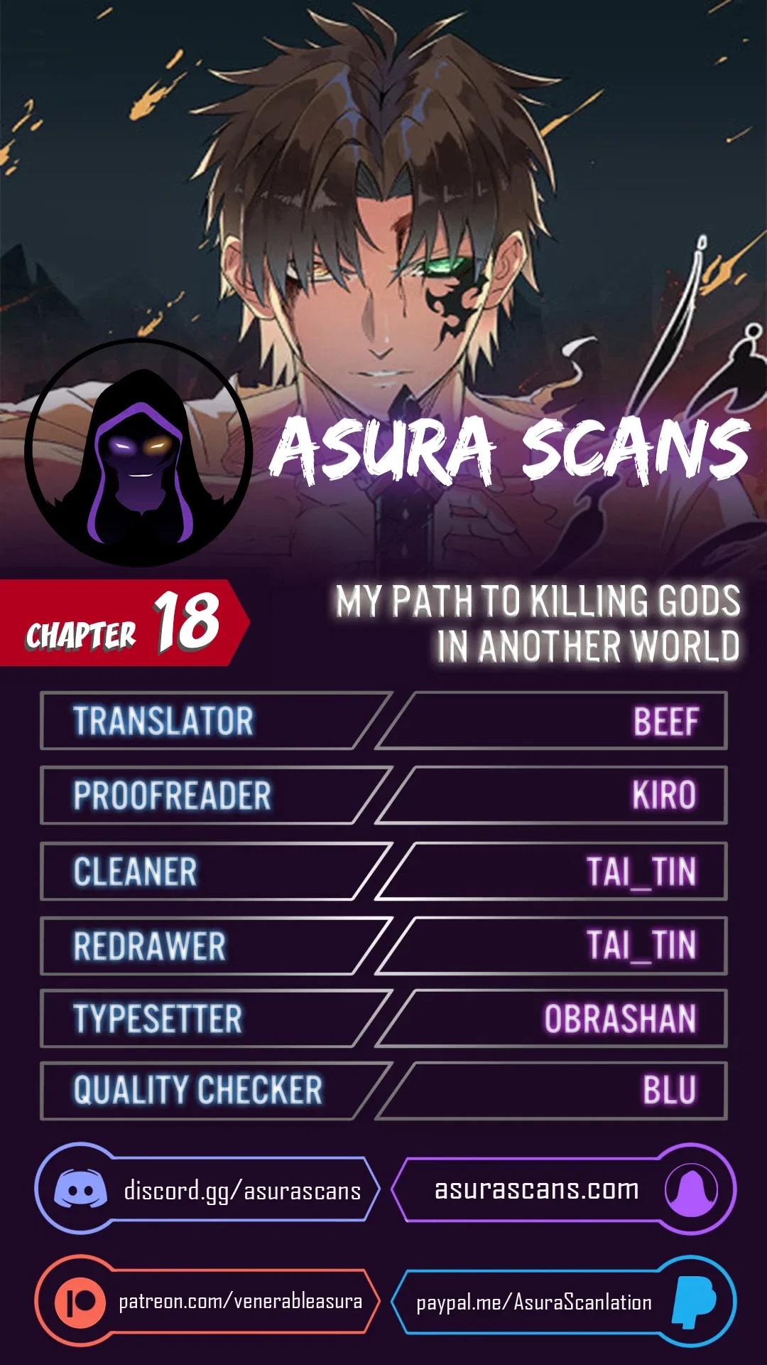 My Path to Killing Gods in Another World Chapter 18 – Page 1