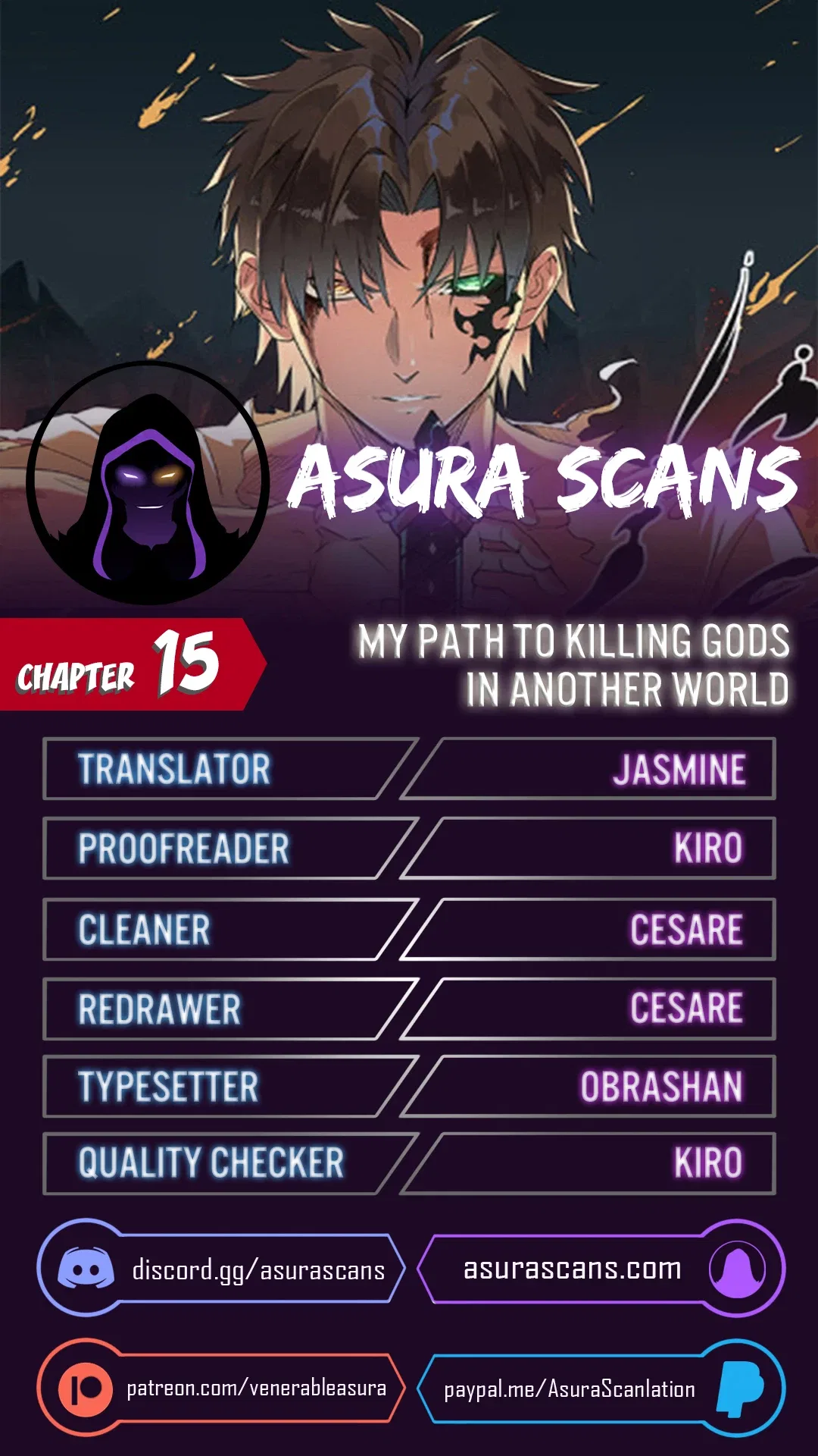 My Path to Killing Gods in Another World Chapter 15 – Page 1