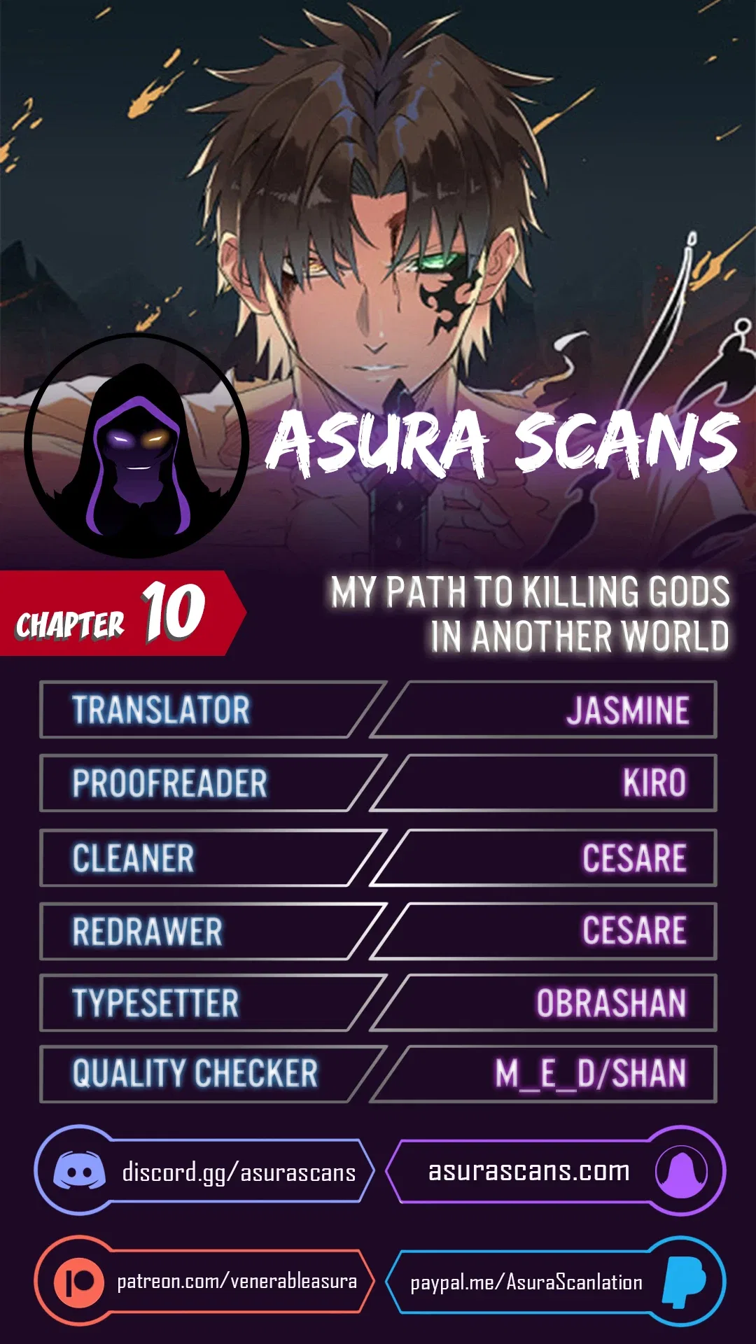 My Path to Killing Gods in Another World Chapter 10 – Page 1