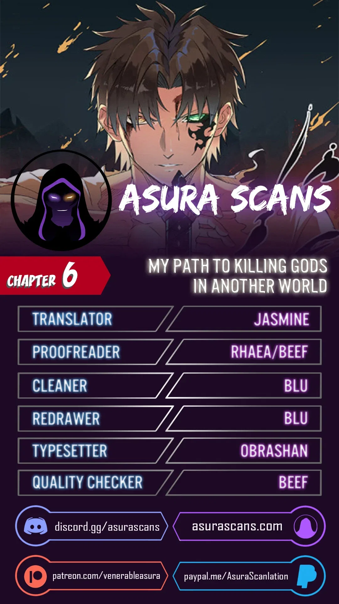 My Path to Killing Gods in Another World Chapter 6 – Page 1