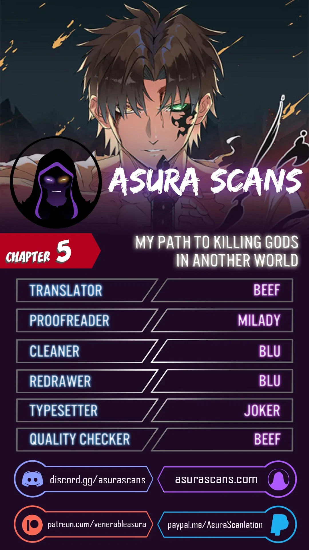 My Path to Killing Gods in Another World Chapter 5 – Page 1