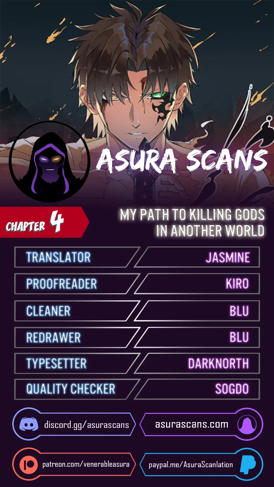 My Path to Killing Gods in Another World Chapter 4 – Page 1