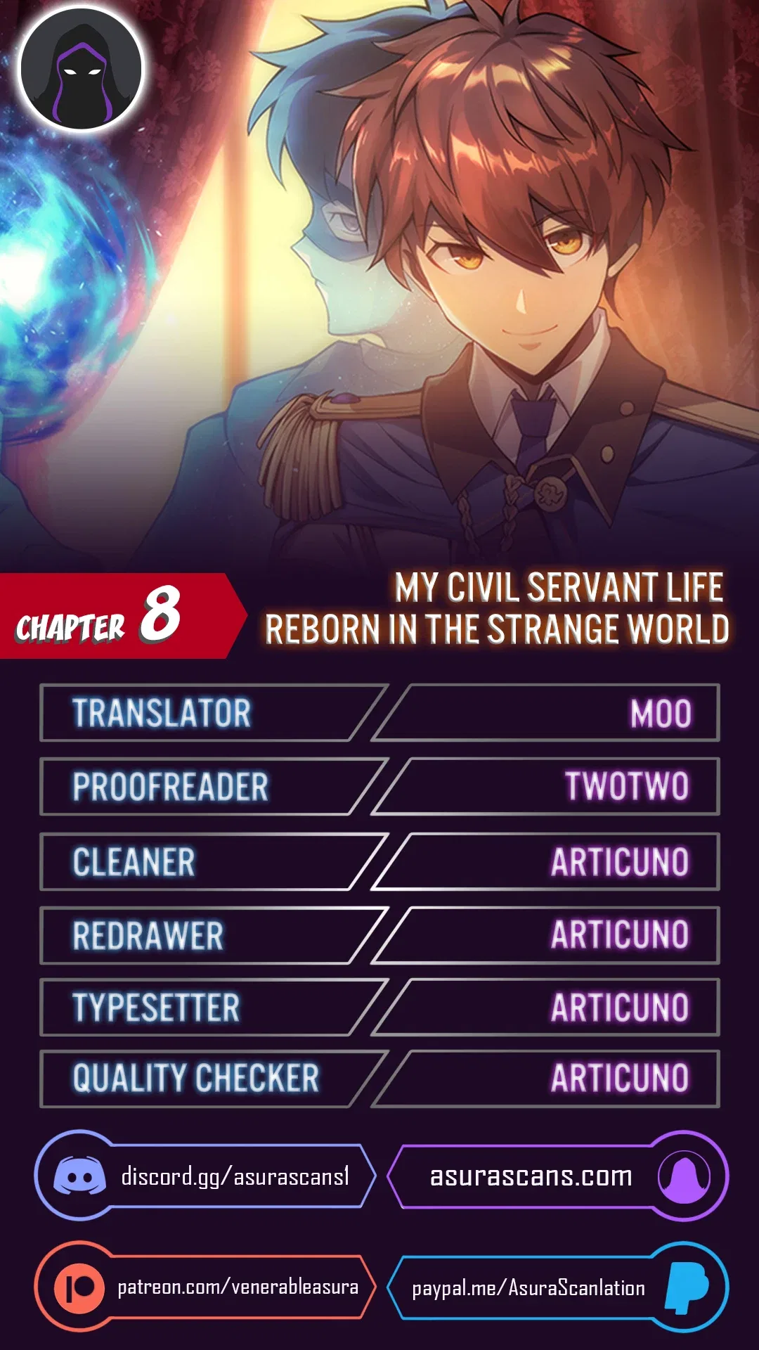 My Civil Servant Life Reborn in the Strange World Chapter 8 – Page 1