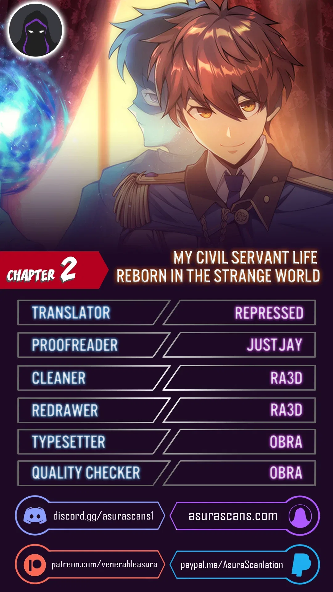 My Civil Servant Life Reborn in the Strange World Chapter 2 – Page 1